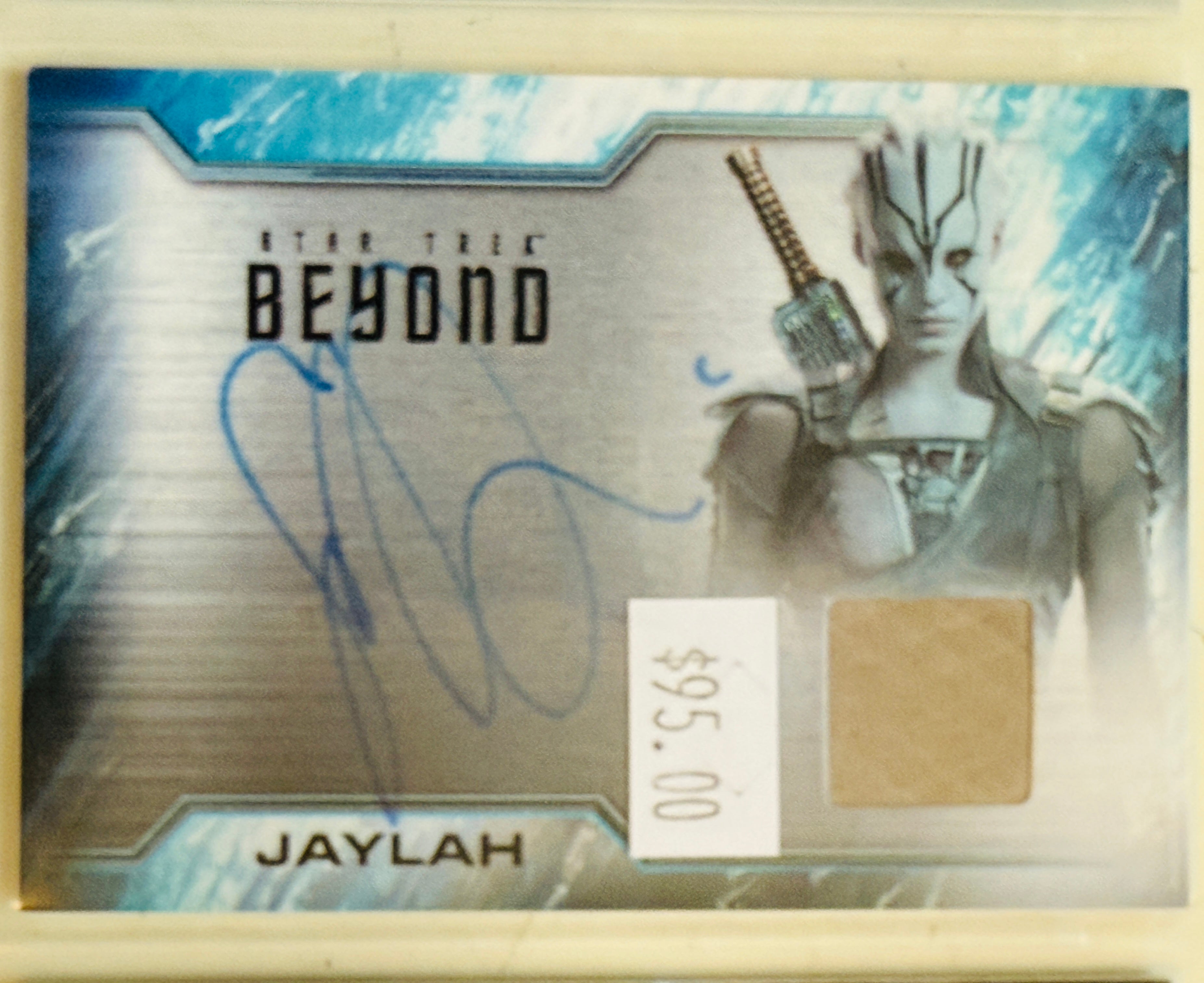 Star Trek Jaylah rare autograph memorabilia insert card