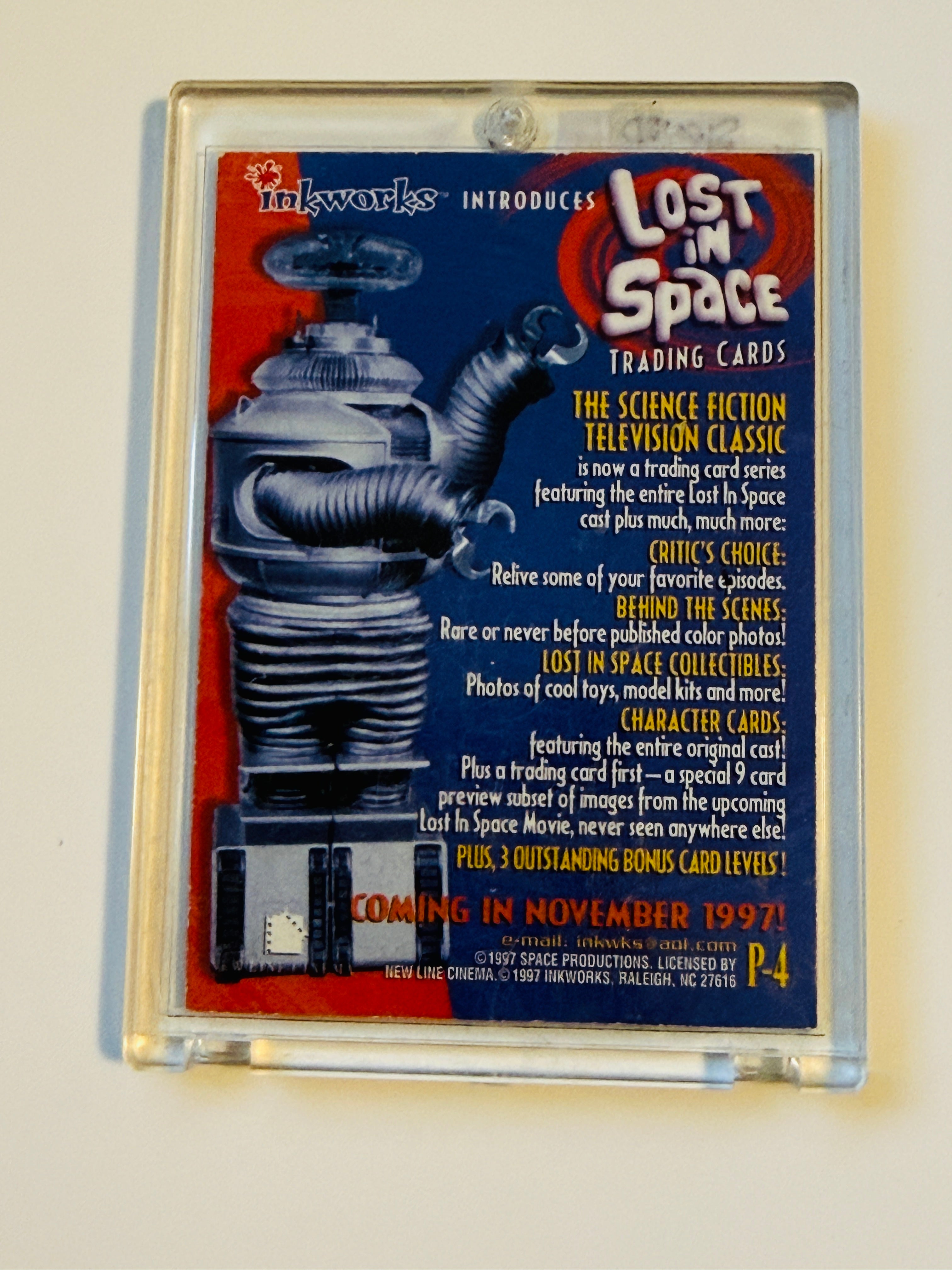 Lost in Space TV show June Lockhart signed in person card w/ COA