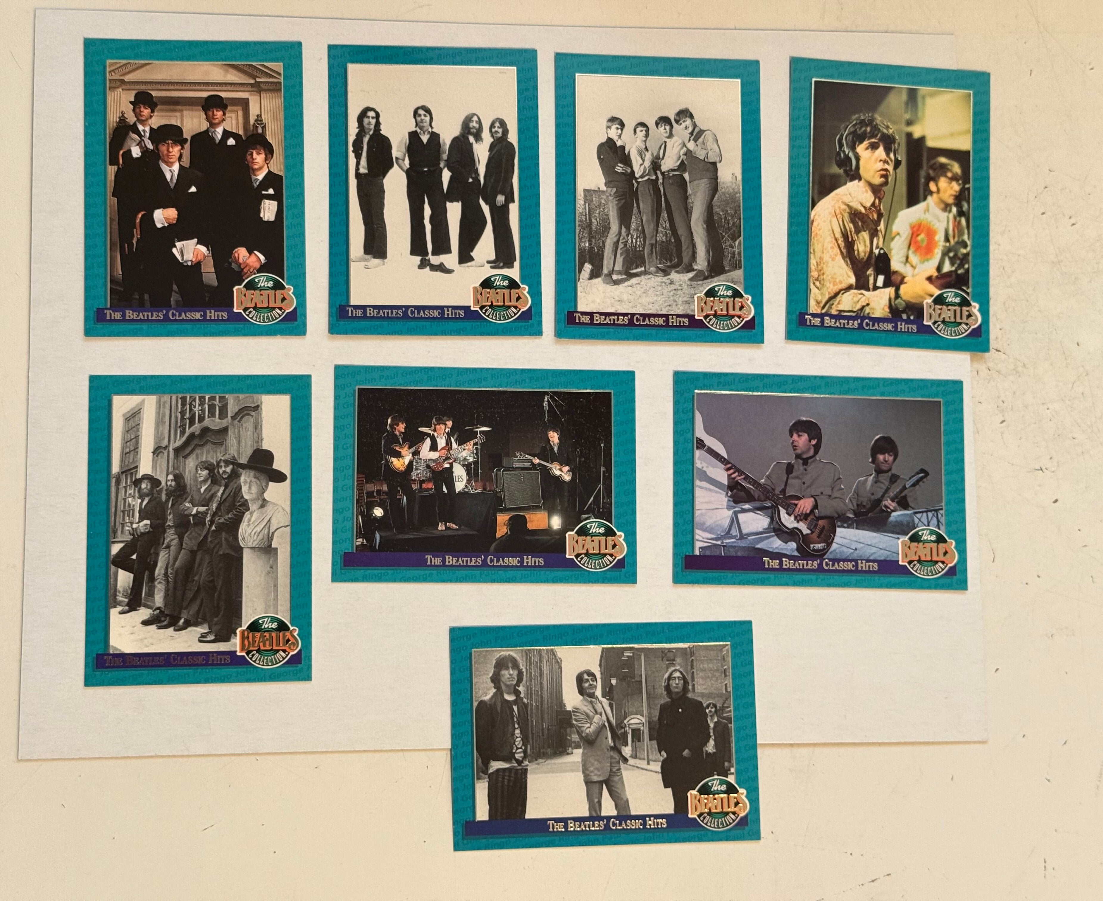 Beatles insert card set 1990s