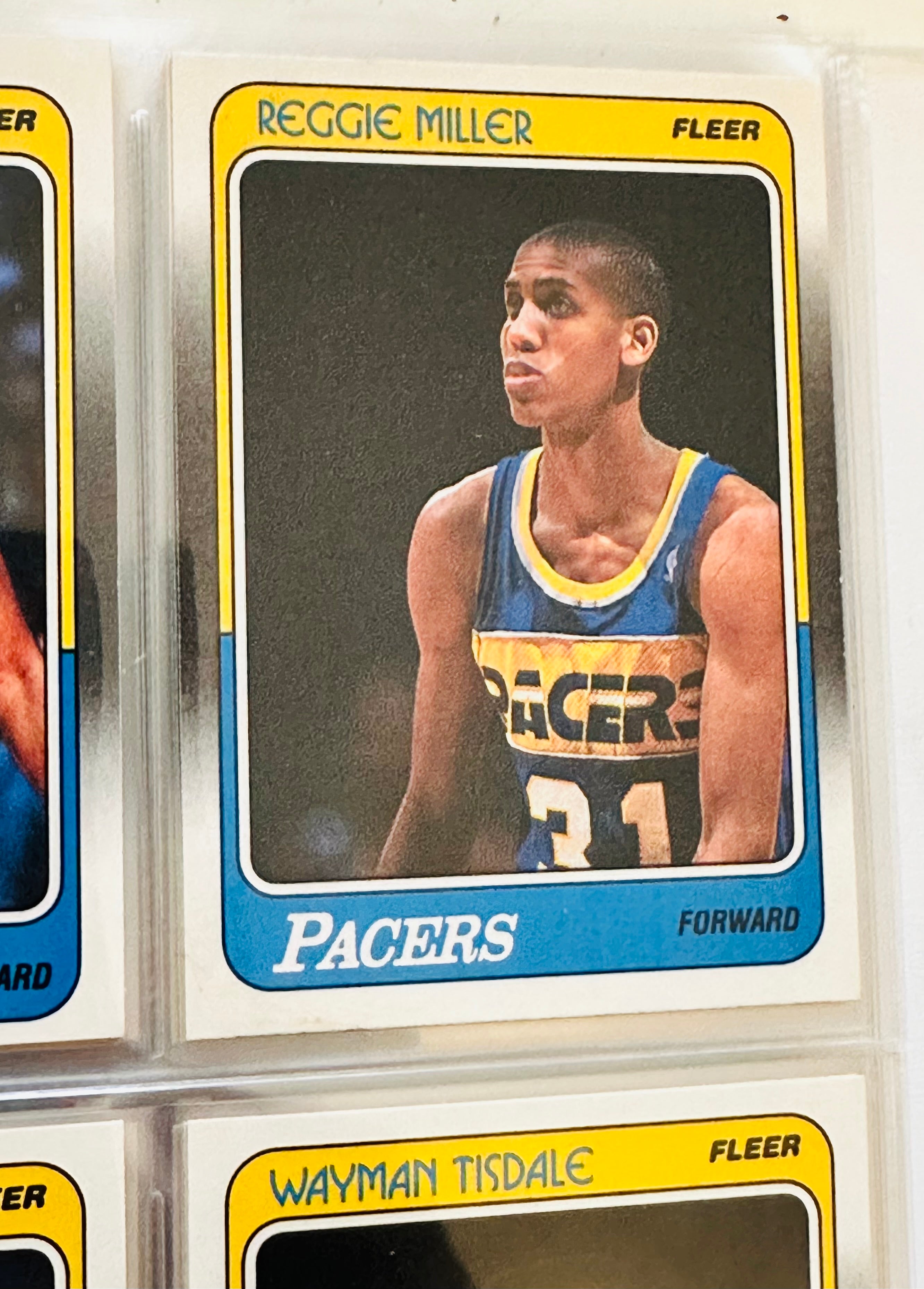 1988 Fleer Basketball cards and stickers high grade NM-Mint (pack pulled)set