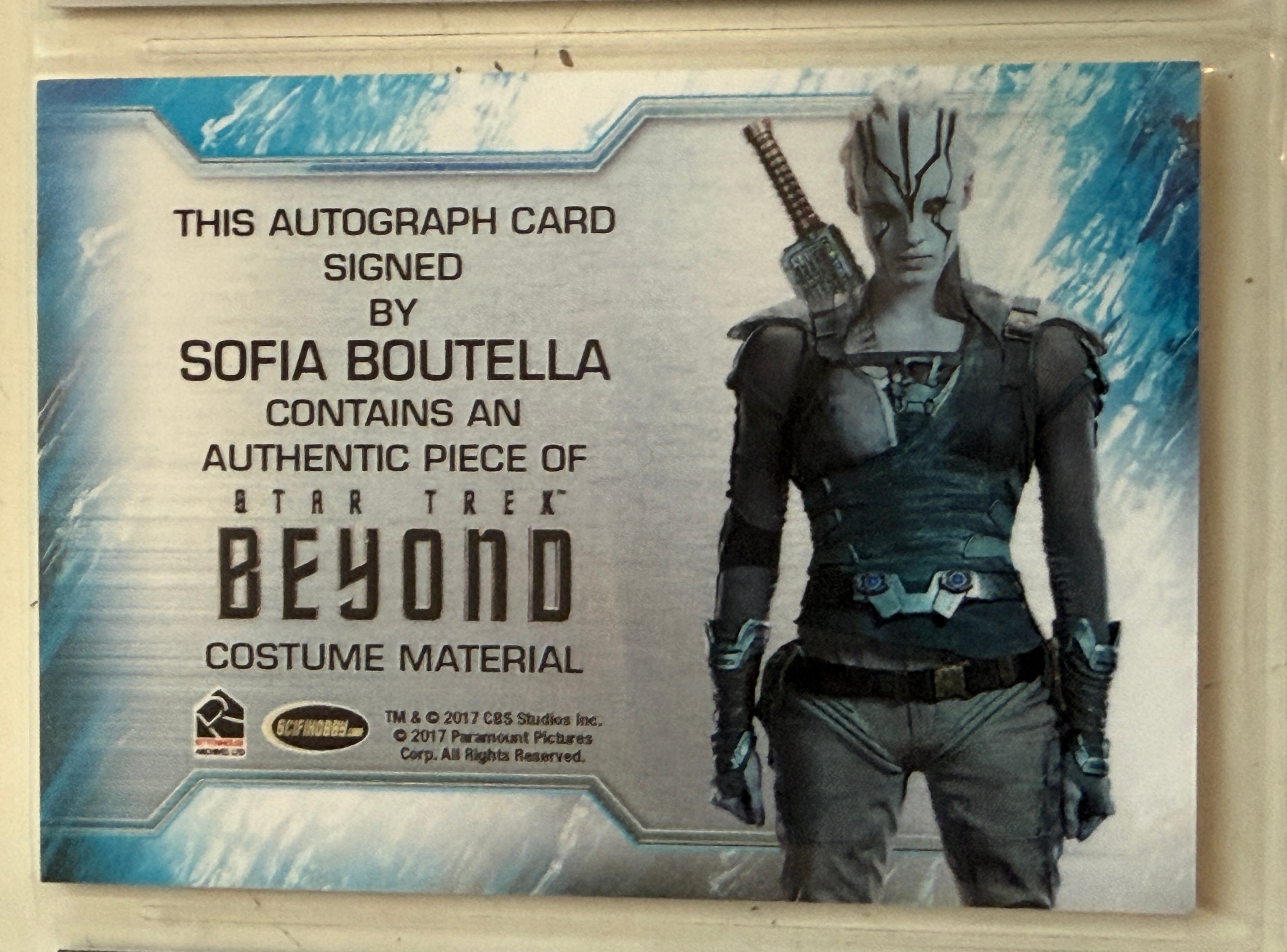 Star Trek Jaylah rare autograph memorabilia insert card
