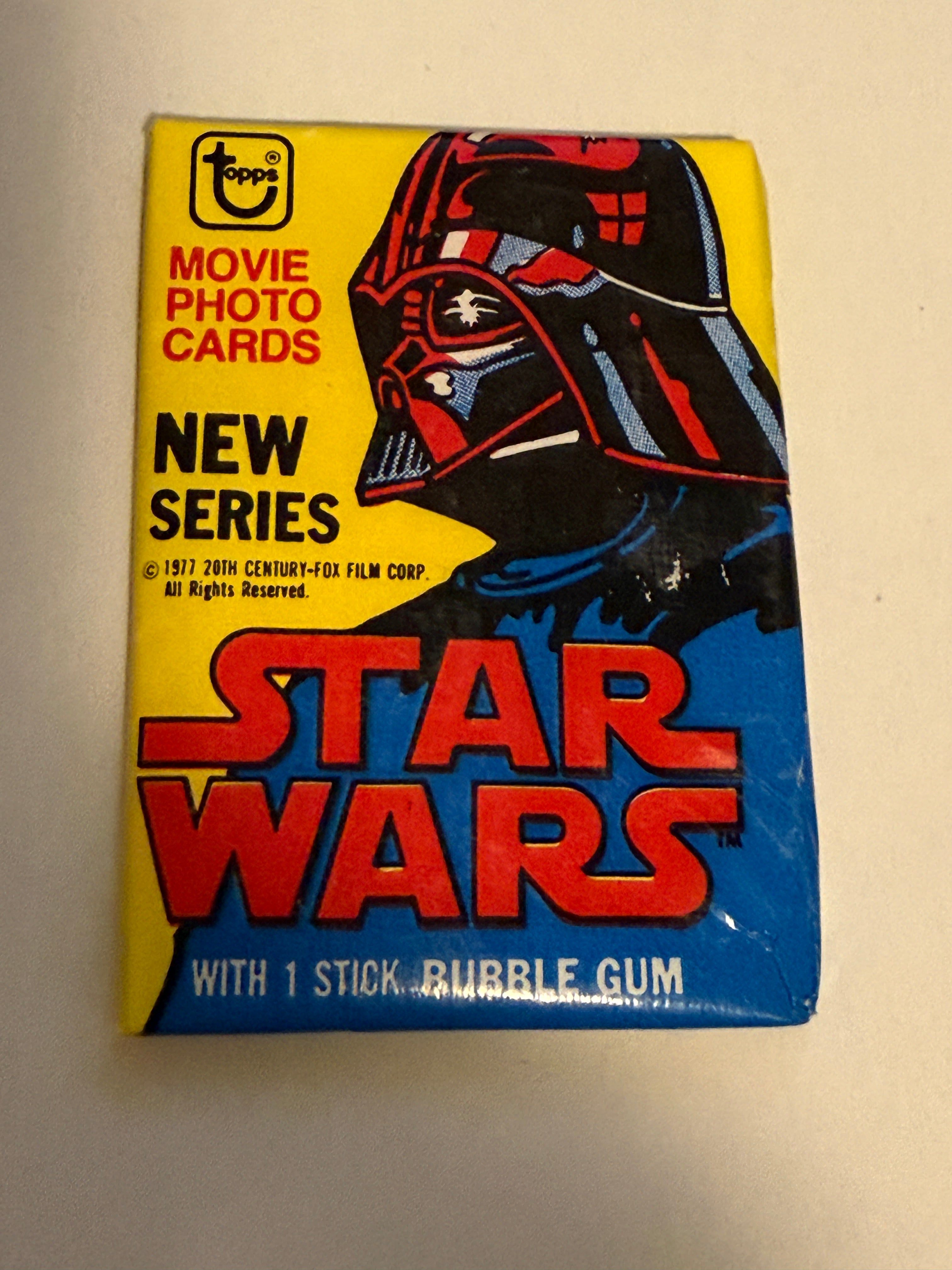 Star Wars series 2 sealed wax pack 1977
