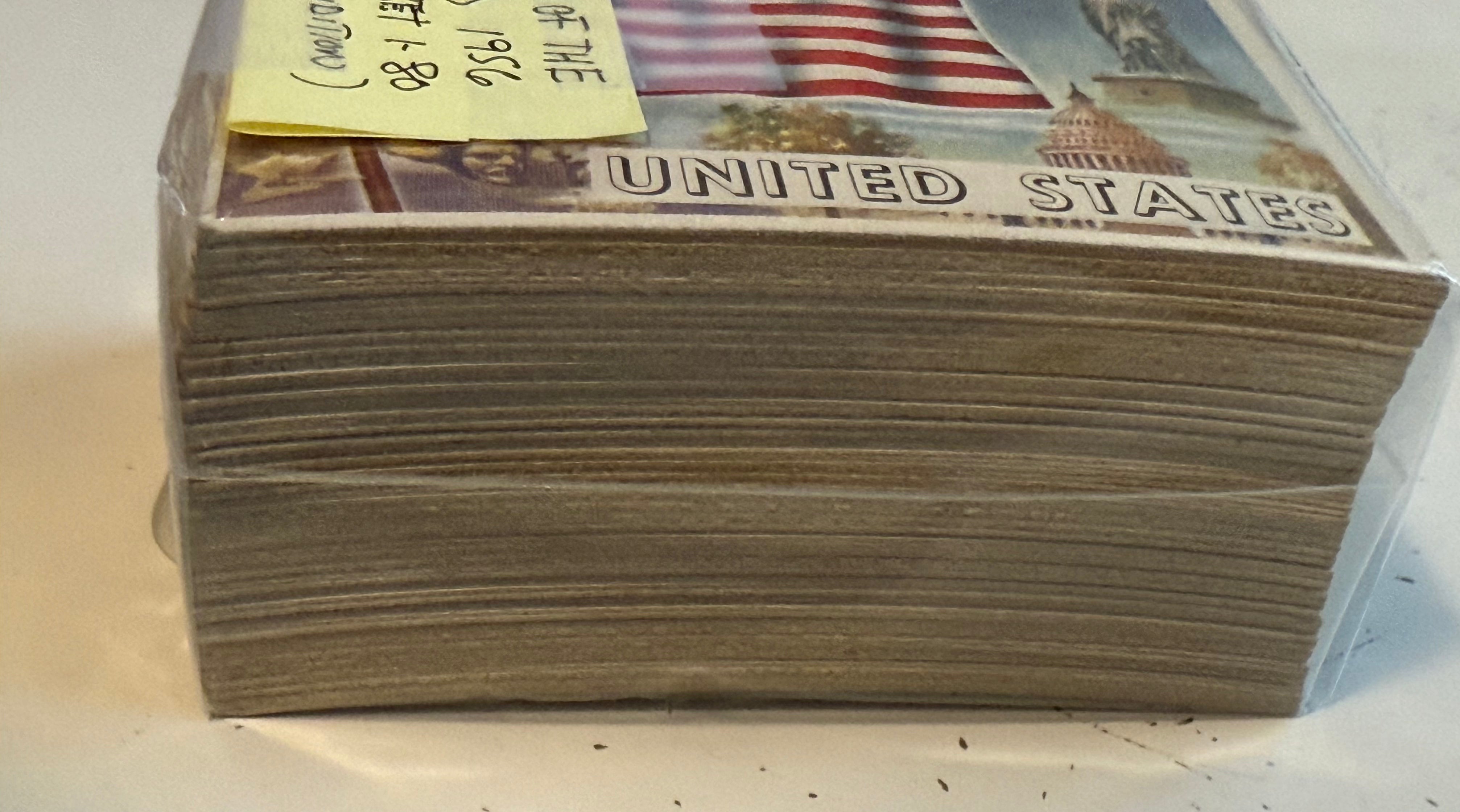 Flags of the world, rare ex condition complete cards set 1956