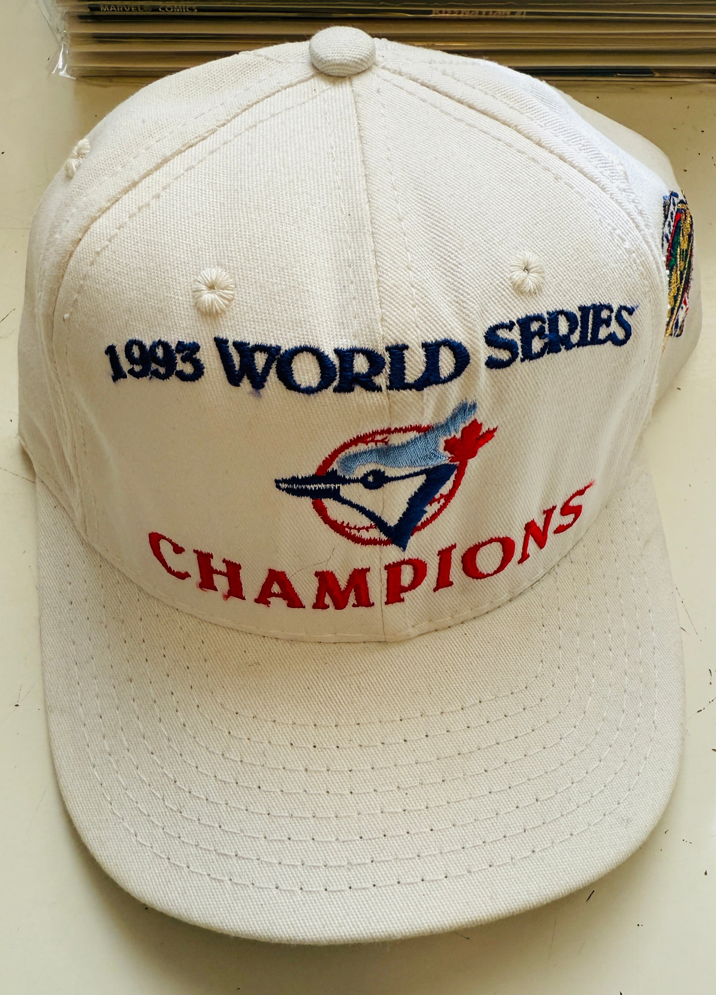 Blue jays baseball rare vintage World Series starter adjustable hat, 1993