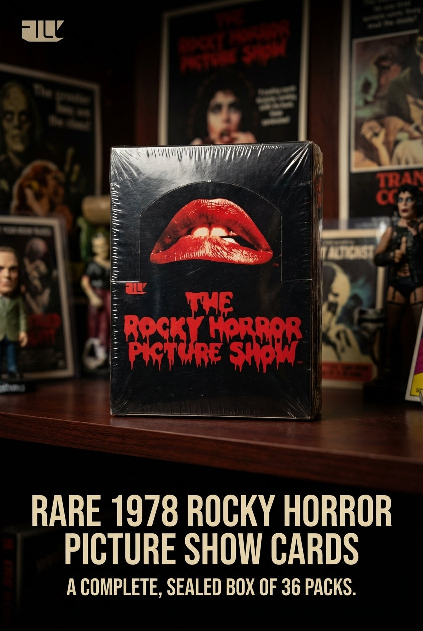 Rocky Horror Movie rare full 36 sealed packs box 1978