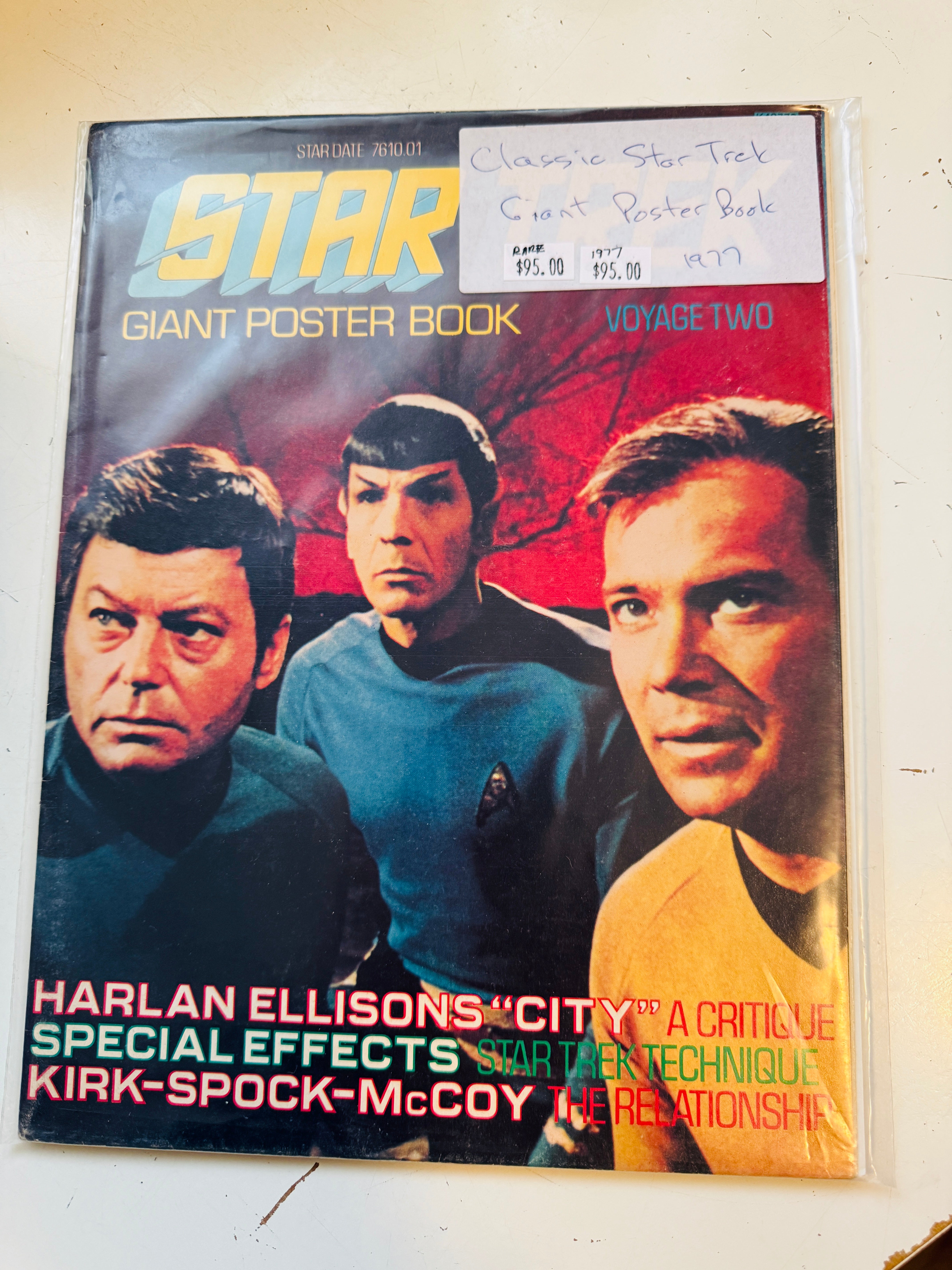 Star Trek television series poster book 1977