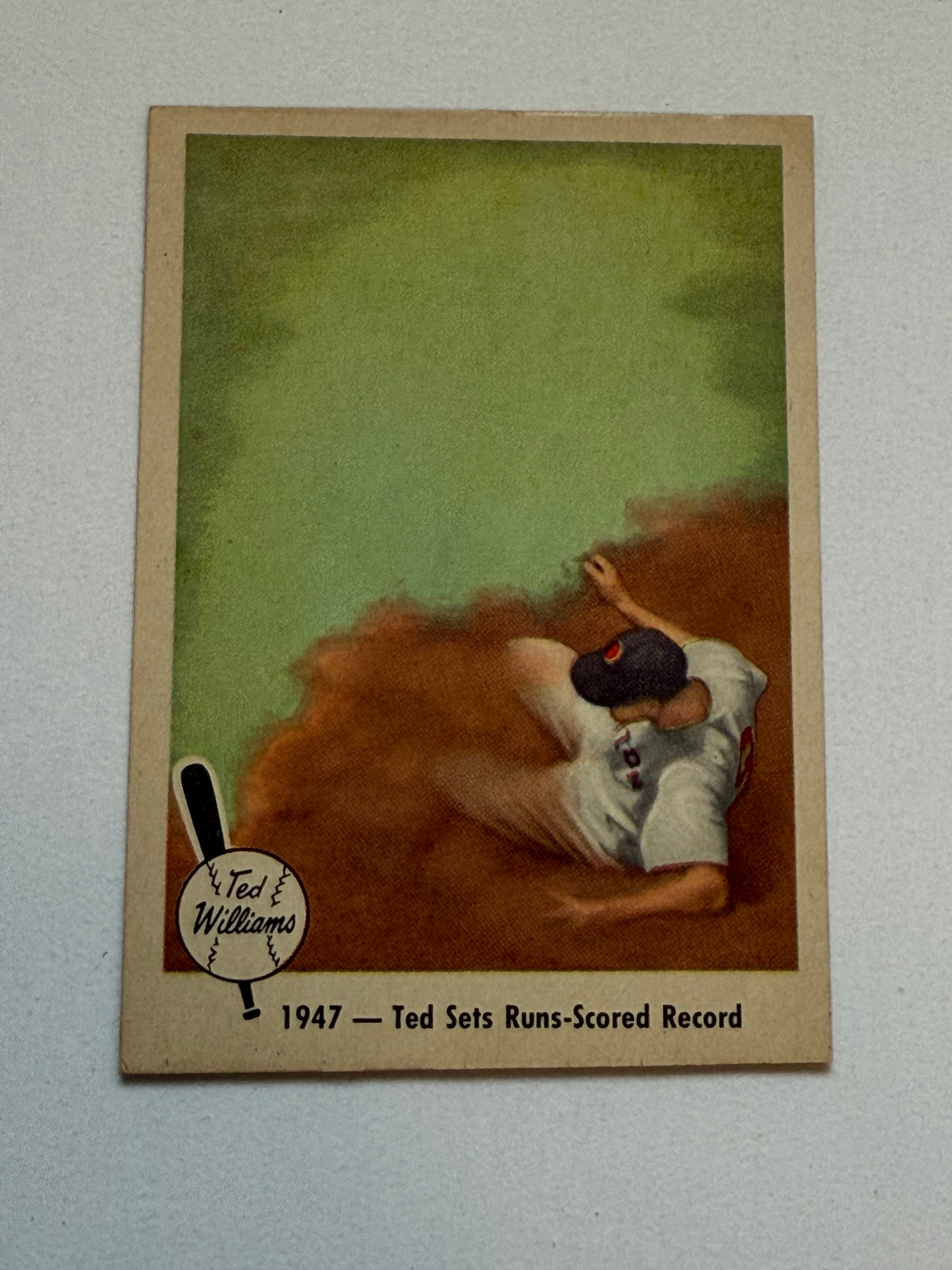 Ted Williams Fleer #34 high grade baseball cards lot 1959