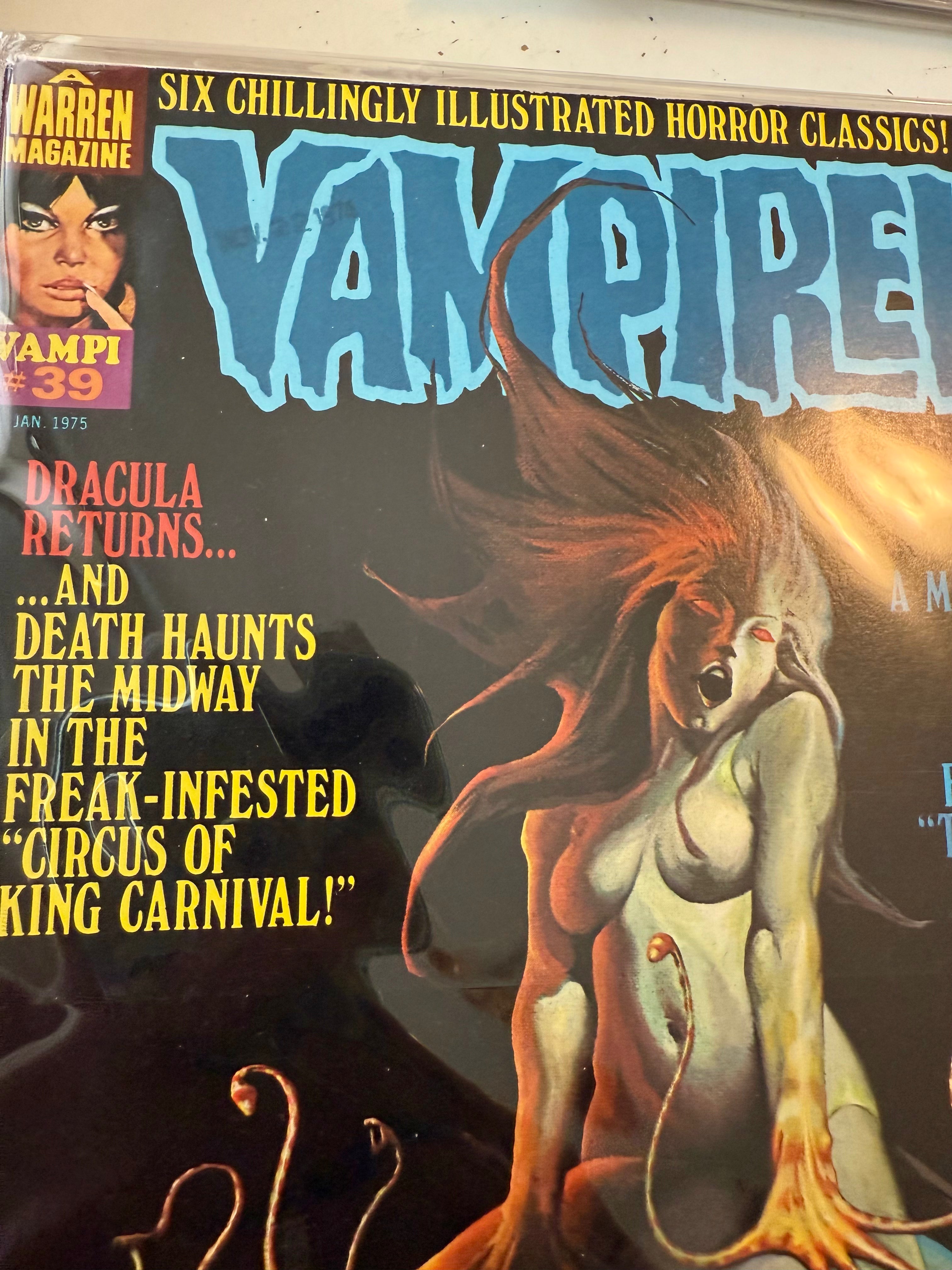 Vampirella #39 Vf condition comic magazine book