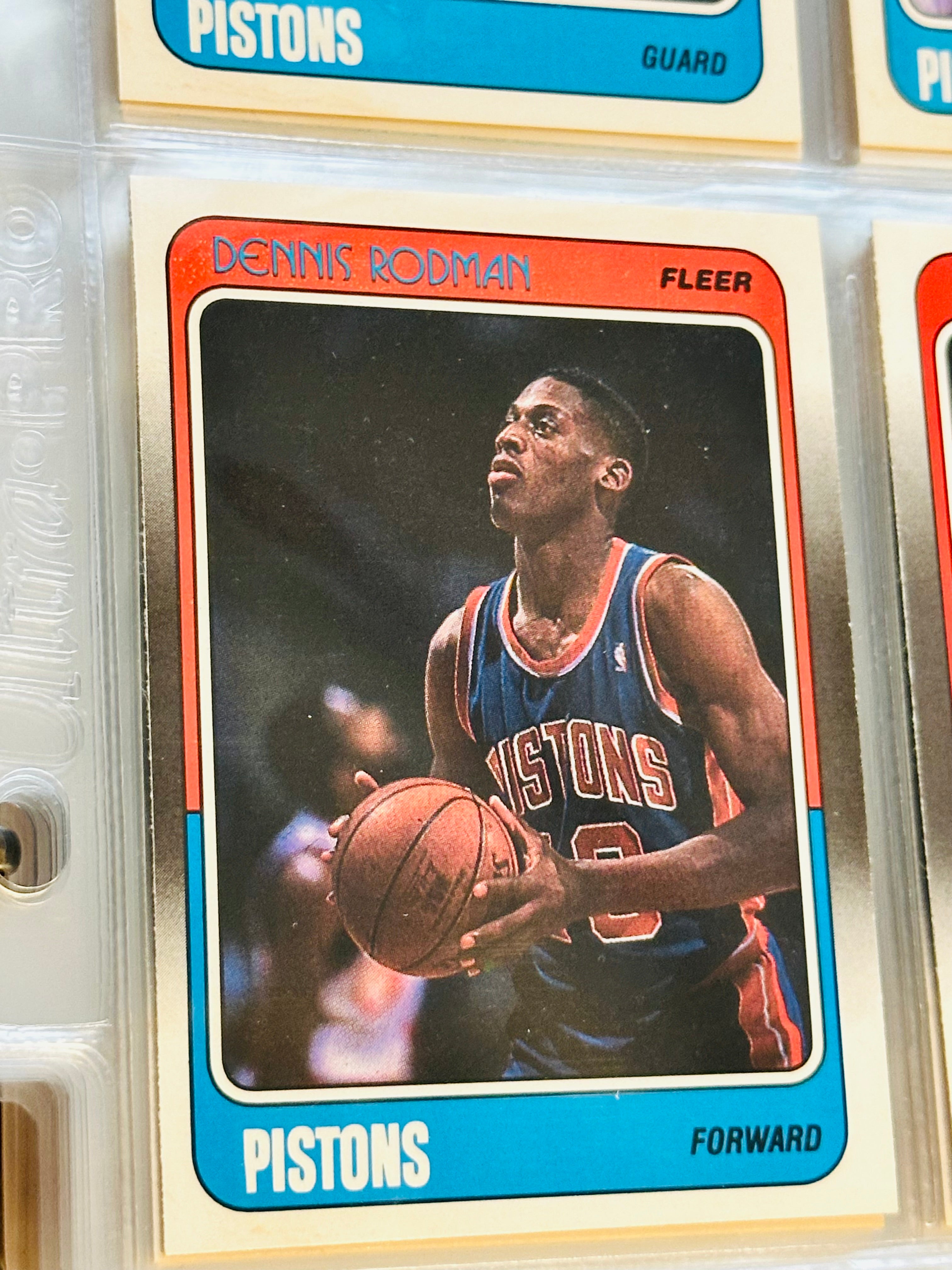 1988 Fleer Basketball cards and stickers high grade NM-Mint (pack pulled)set