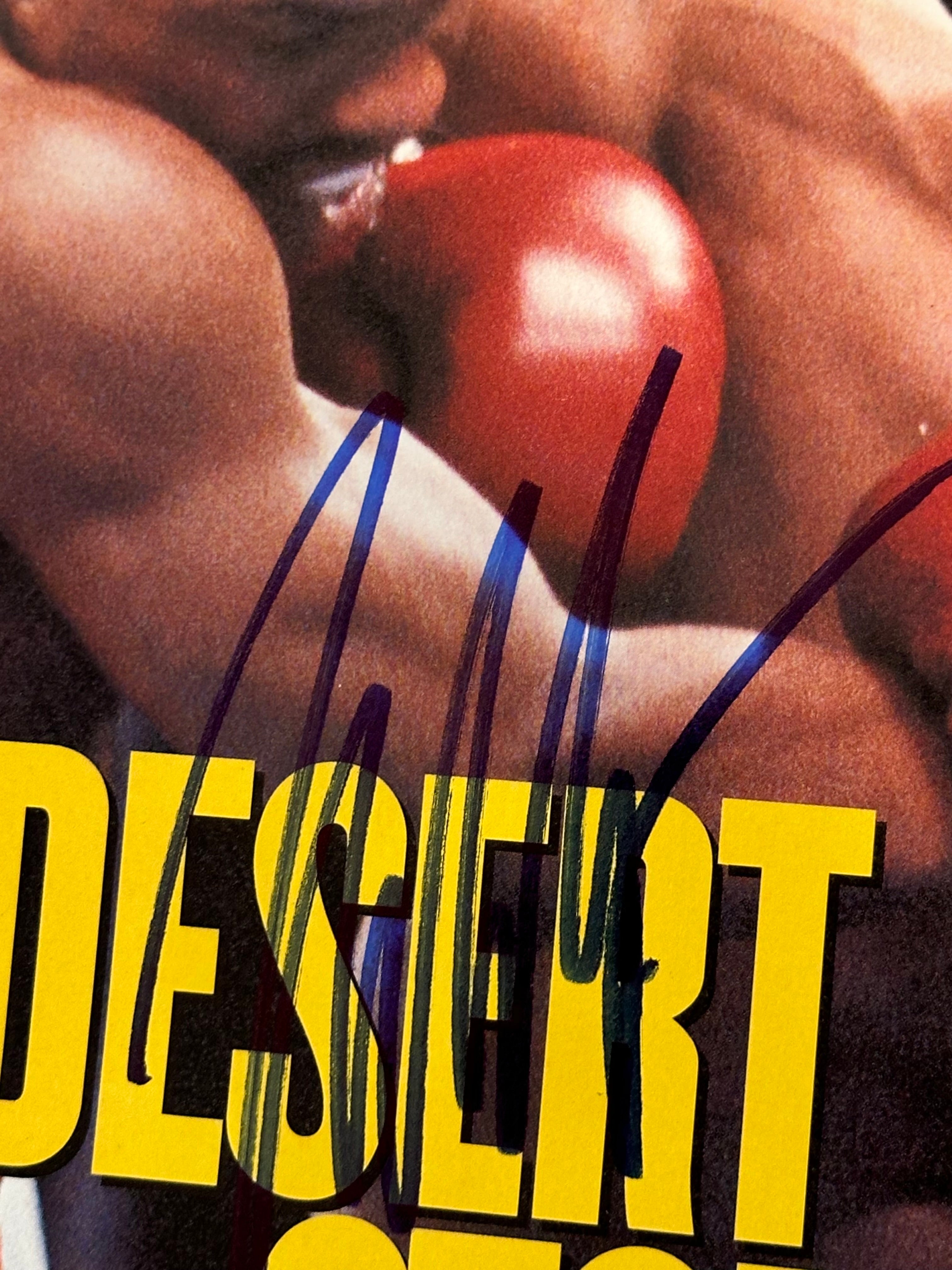Mike Tyson autographed Sports Illustrated magazine sold with COA