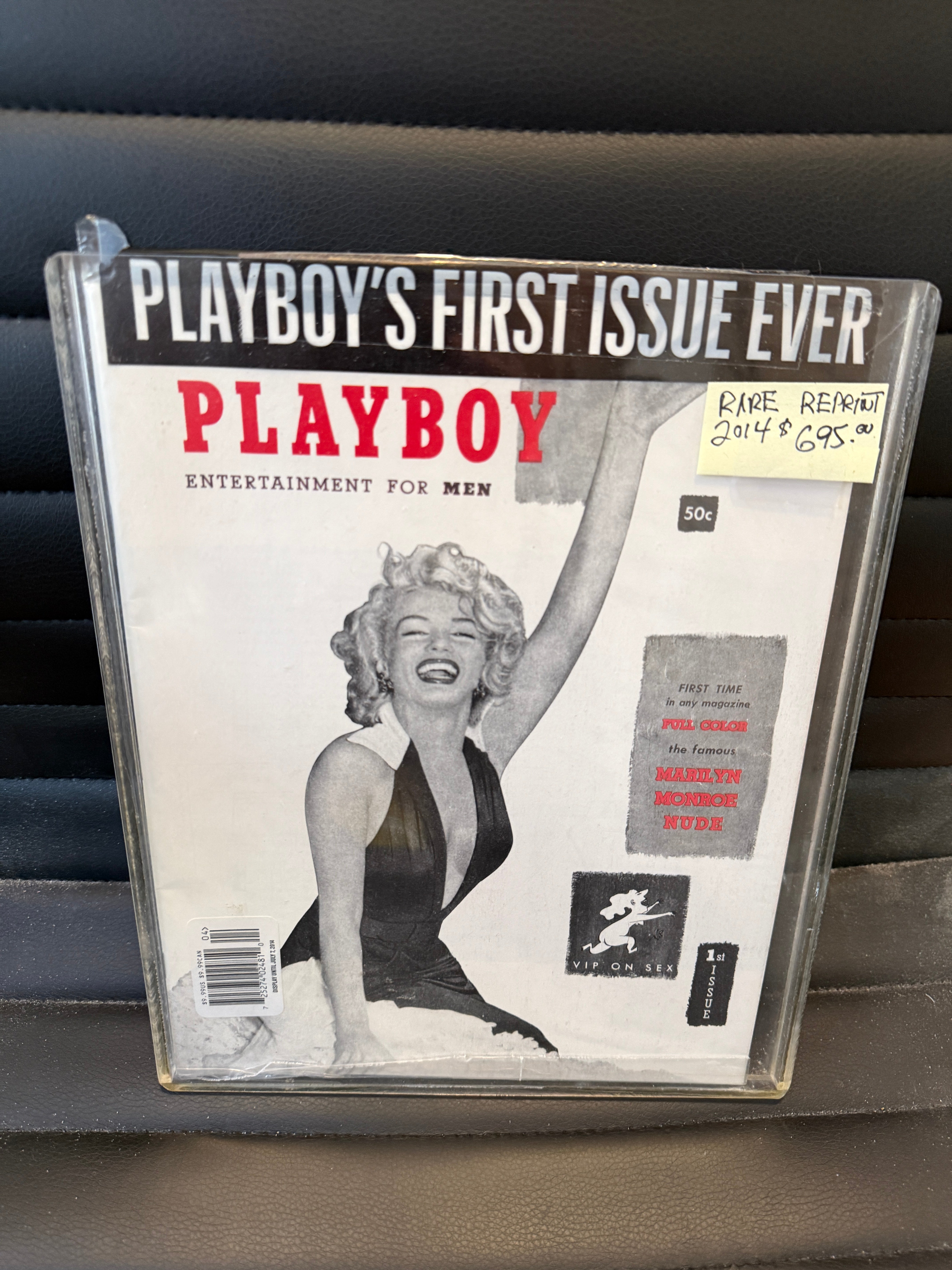 Playboy first issue rare limited issued reproduction magazine factory sealed in bag 2014