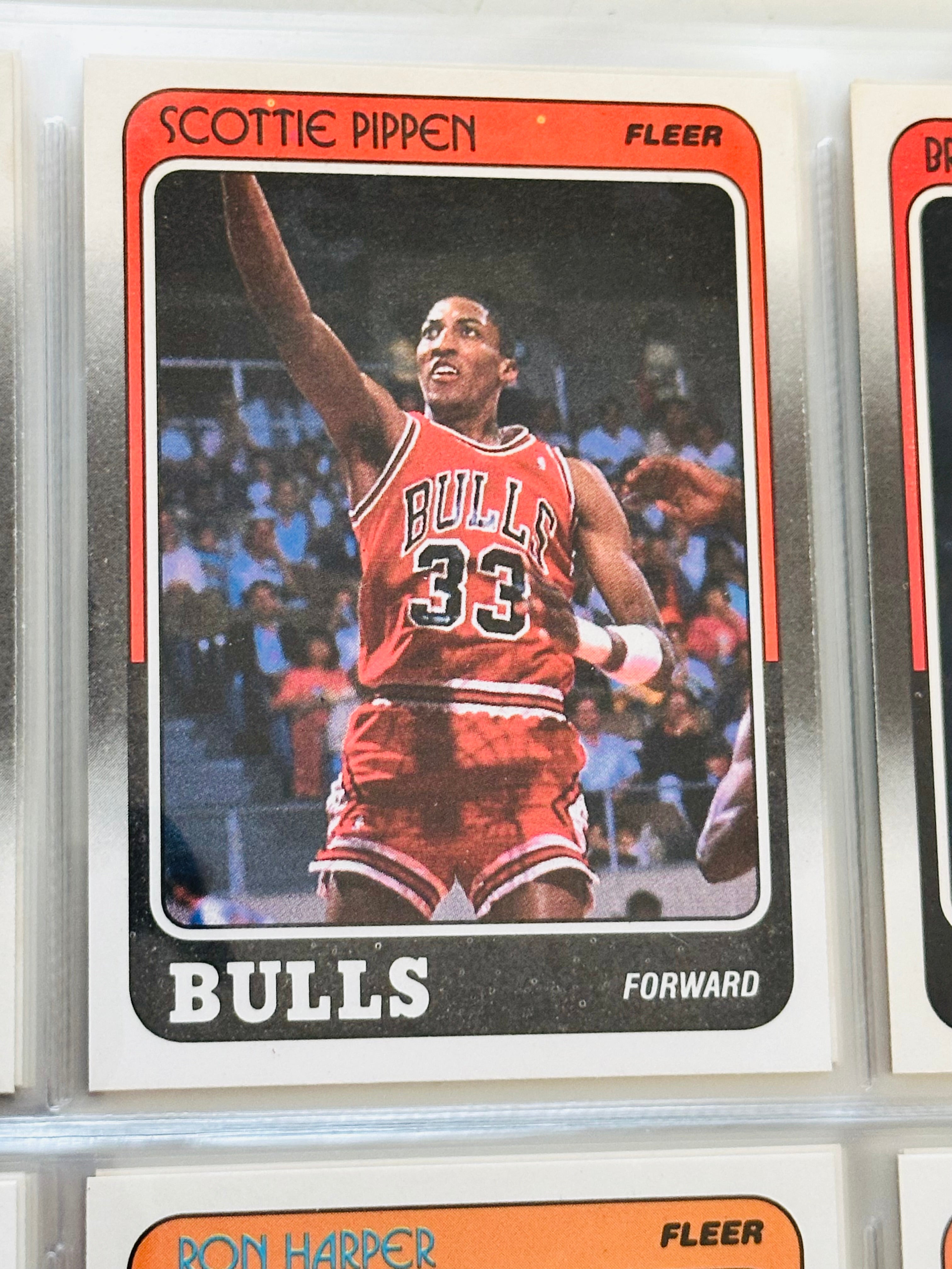 1988 Fleer Basketball cards and stickers high grade NM-Mint (pack pulled)set