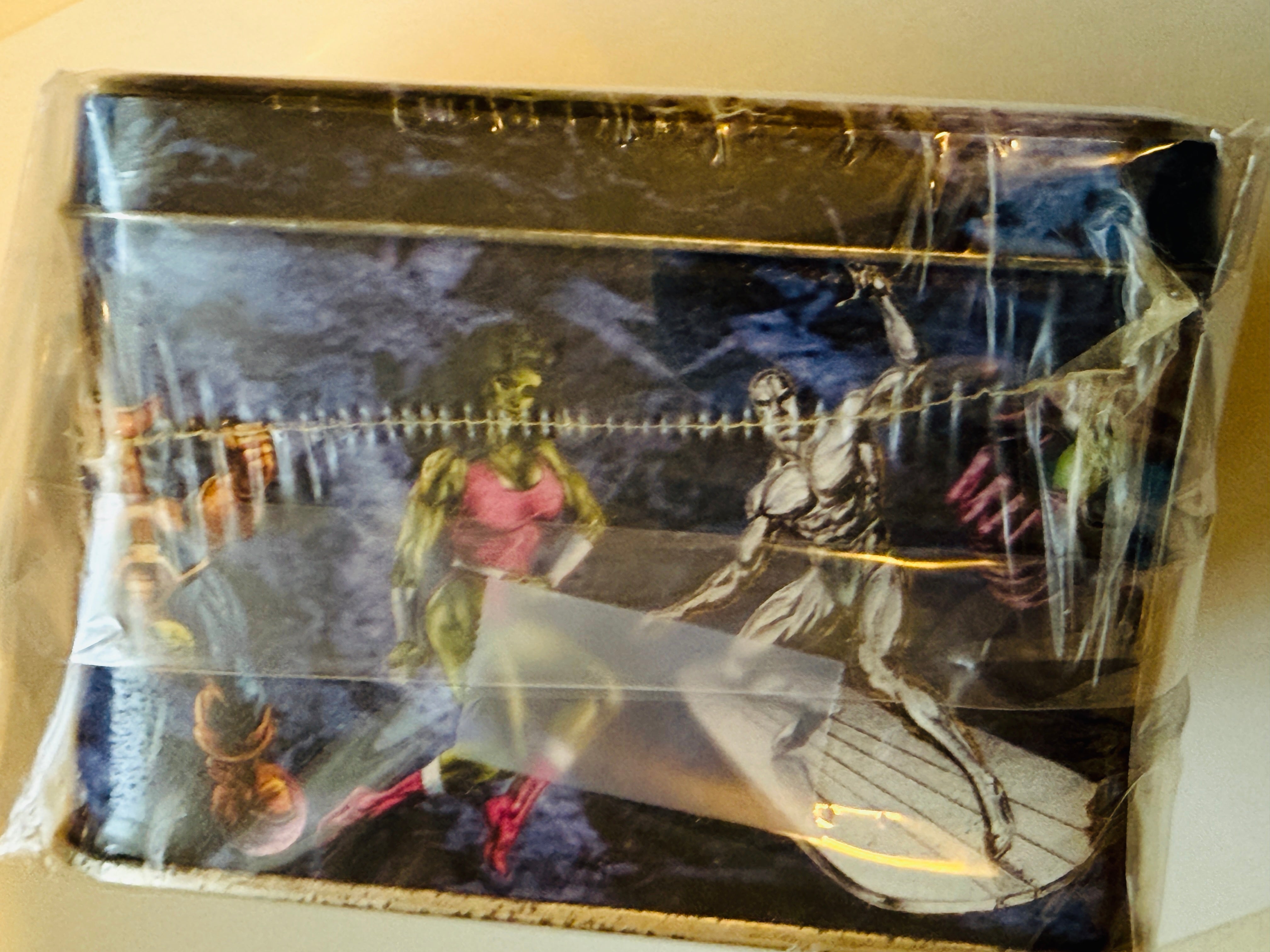 Marvel masterpieces series one cards numbered rare factory Tin 1991