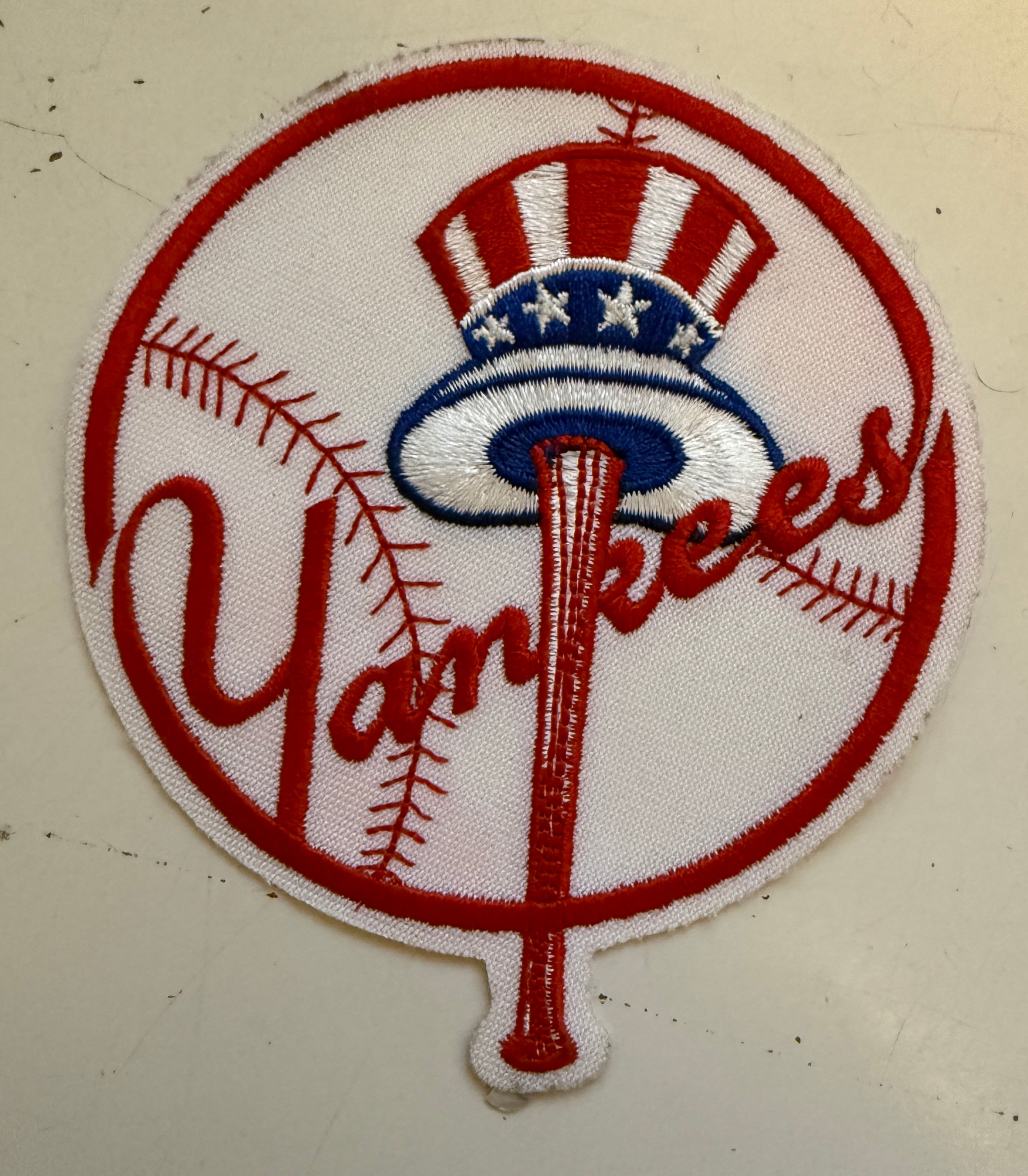 Yankees baseball original vintage 3x3 size pro patch