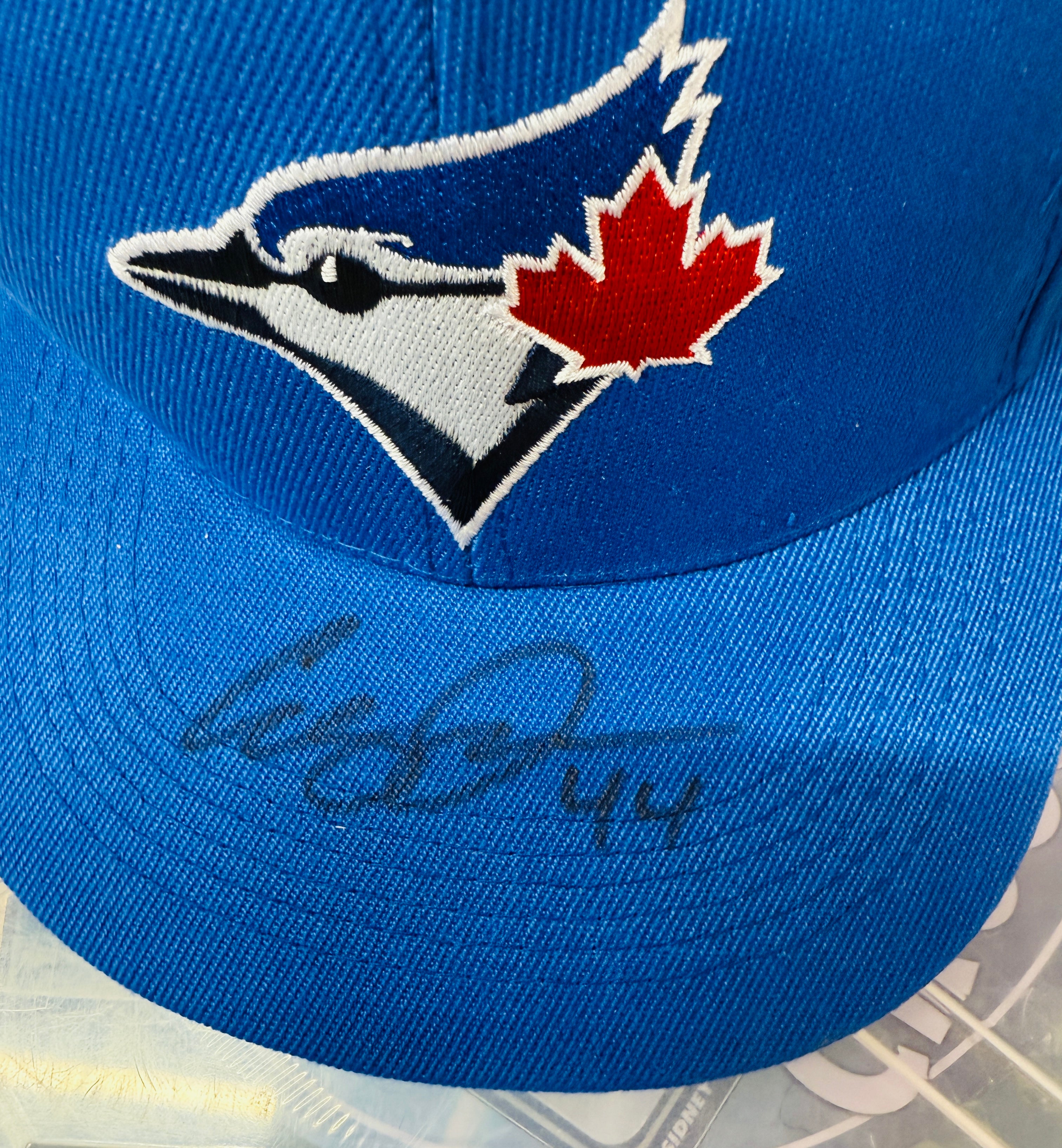 Toronto Blue Jays Carlos Delgado autographed adjustable hat with COA