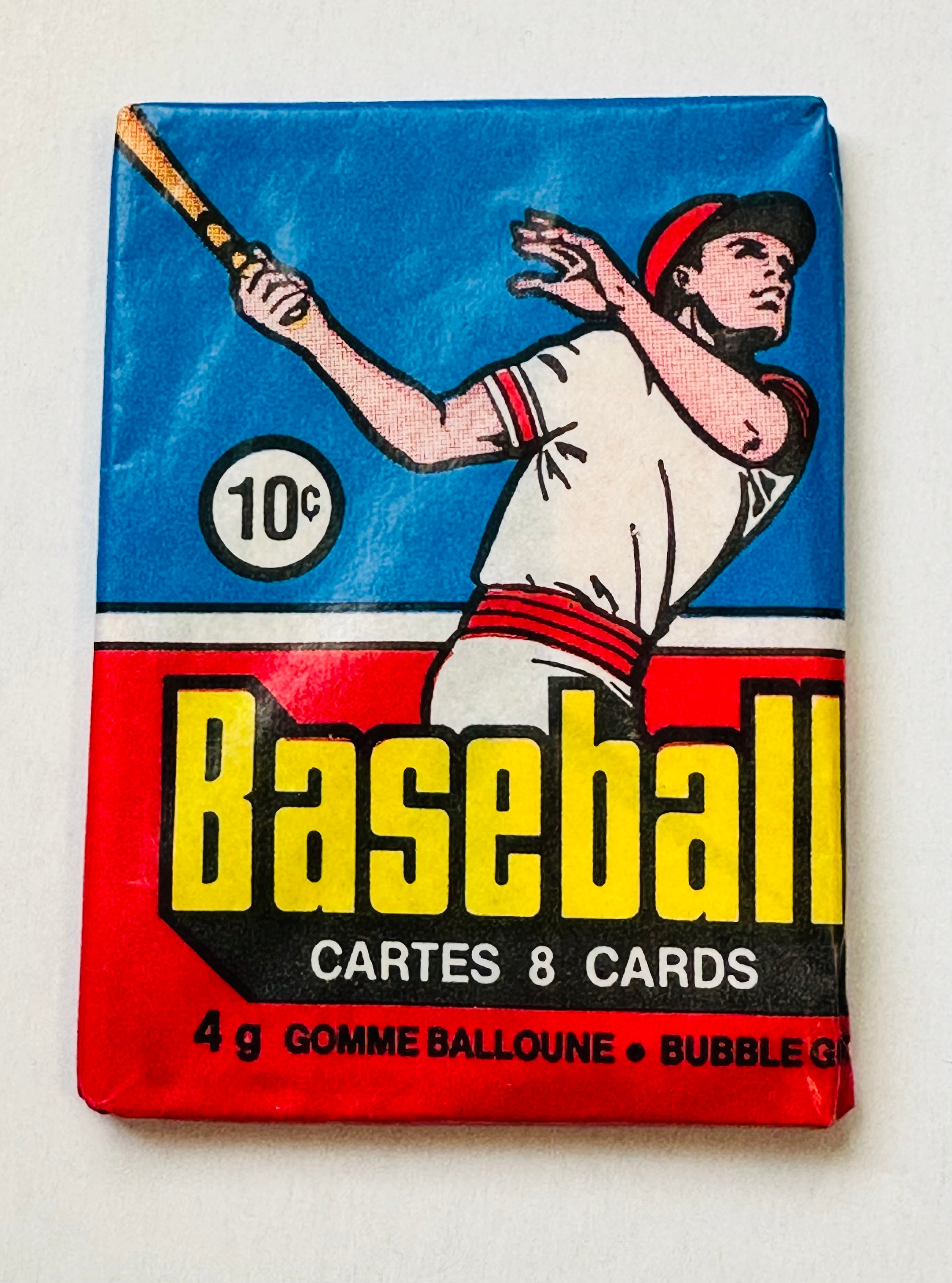1977 Opc baseball cards rare Canadian sealed pack