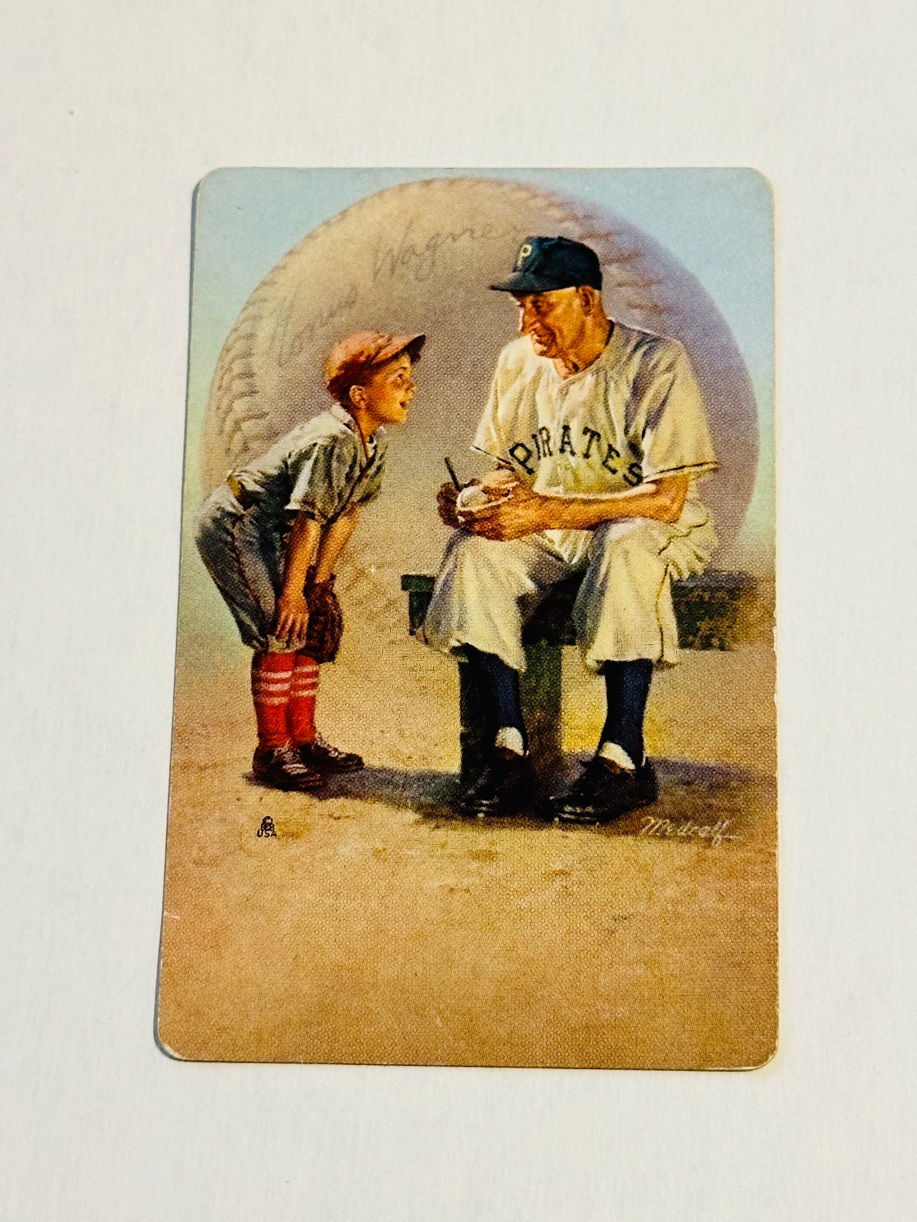Ty Cobb baseball playing card 1950s