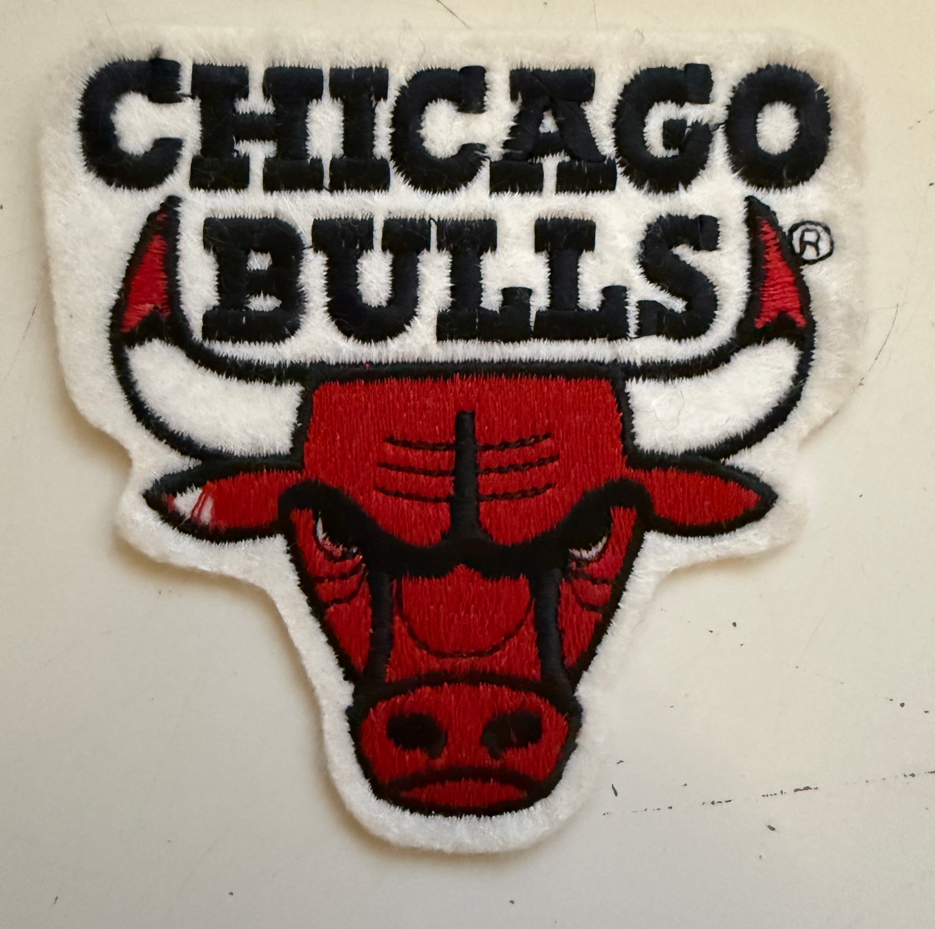 Chicago Bulls basketball vintage pro 3x3 patch 1990s