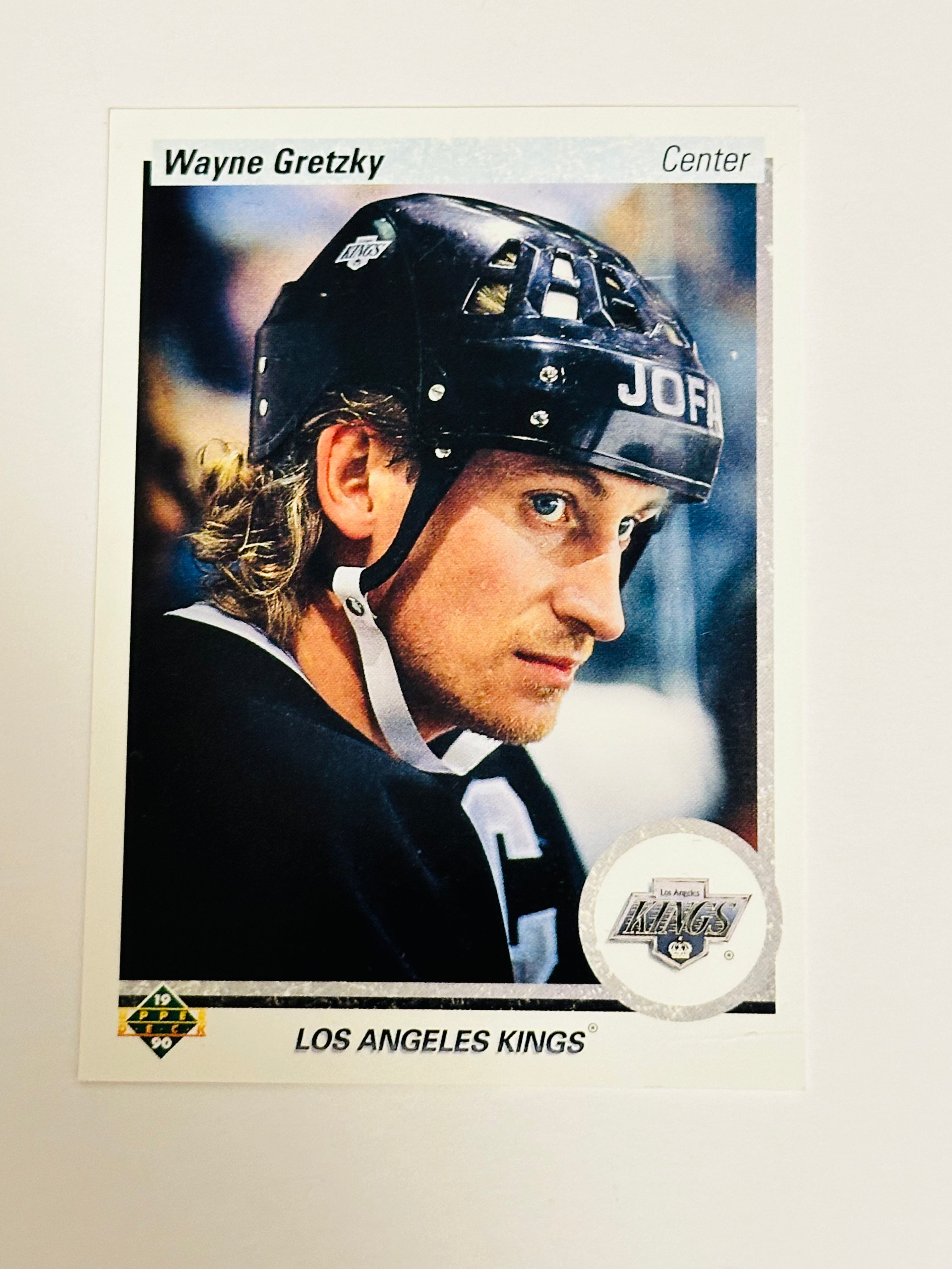Wayne Gretzky rare Upper Deck promo card 1990 Wayne Gretzky rare Upper Deck promo card 1990