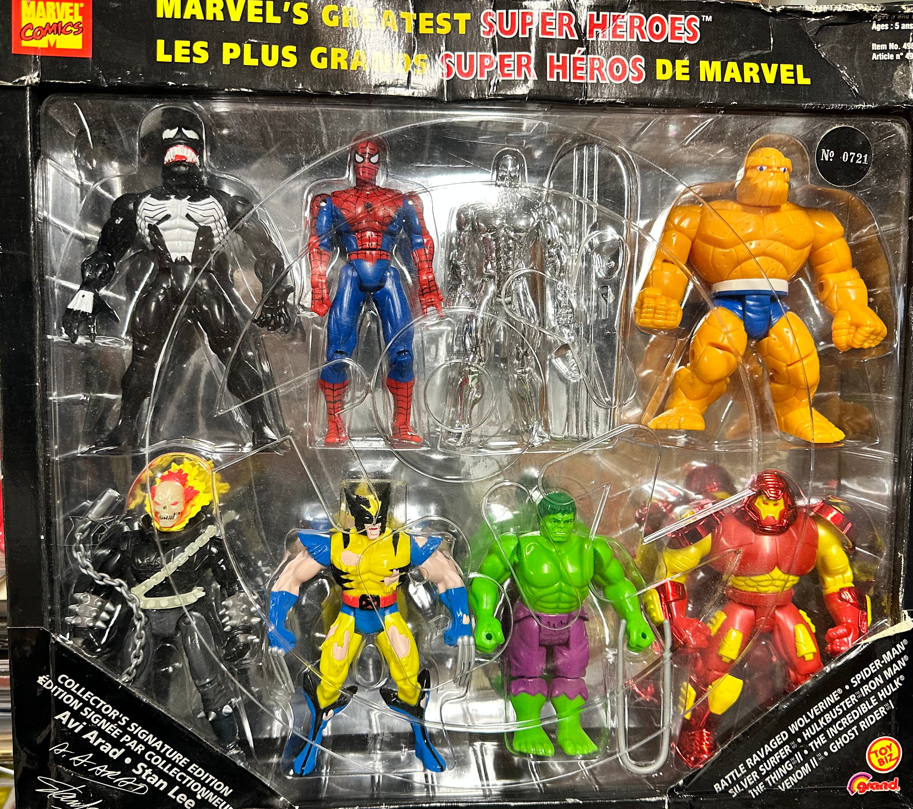 Toybiz sale marvel superheroes