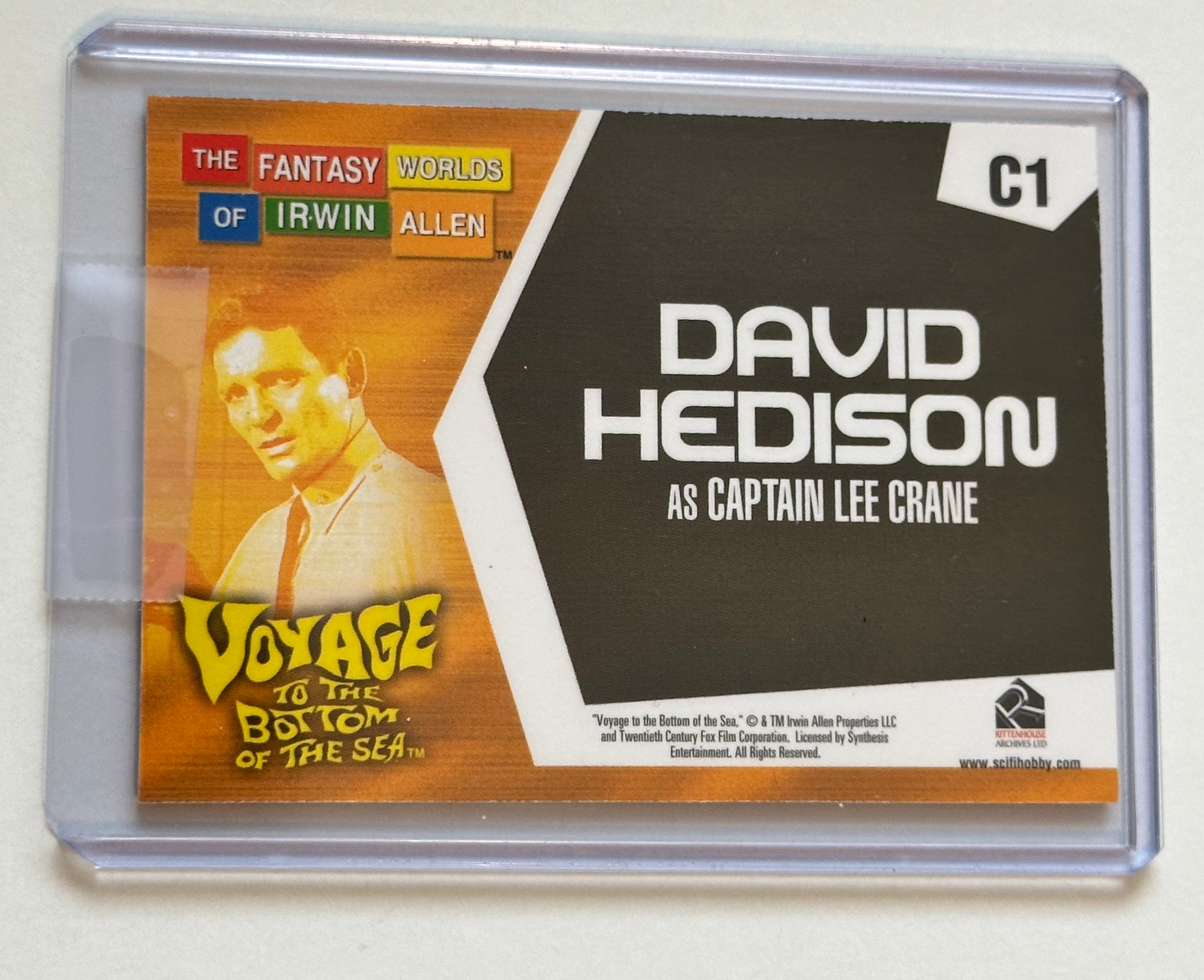 Voyage to the Bottom of the Sea rare memorabilia insert card