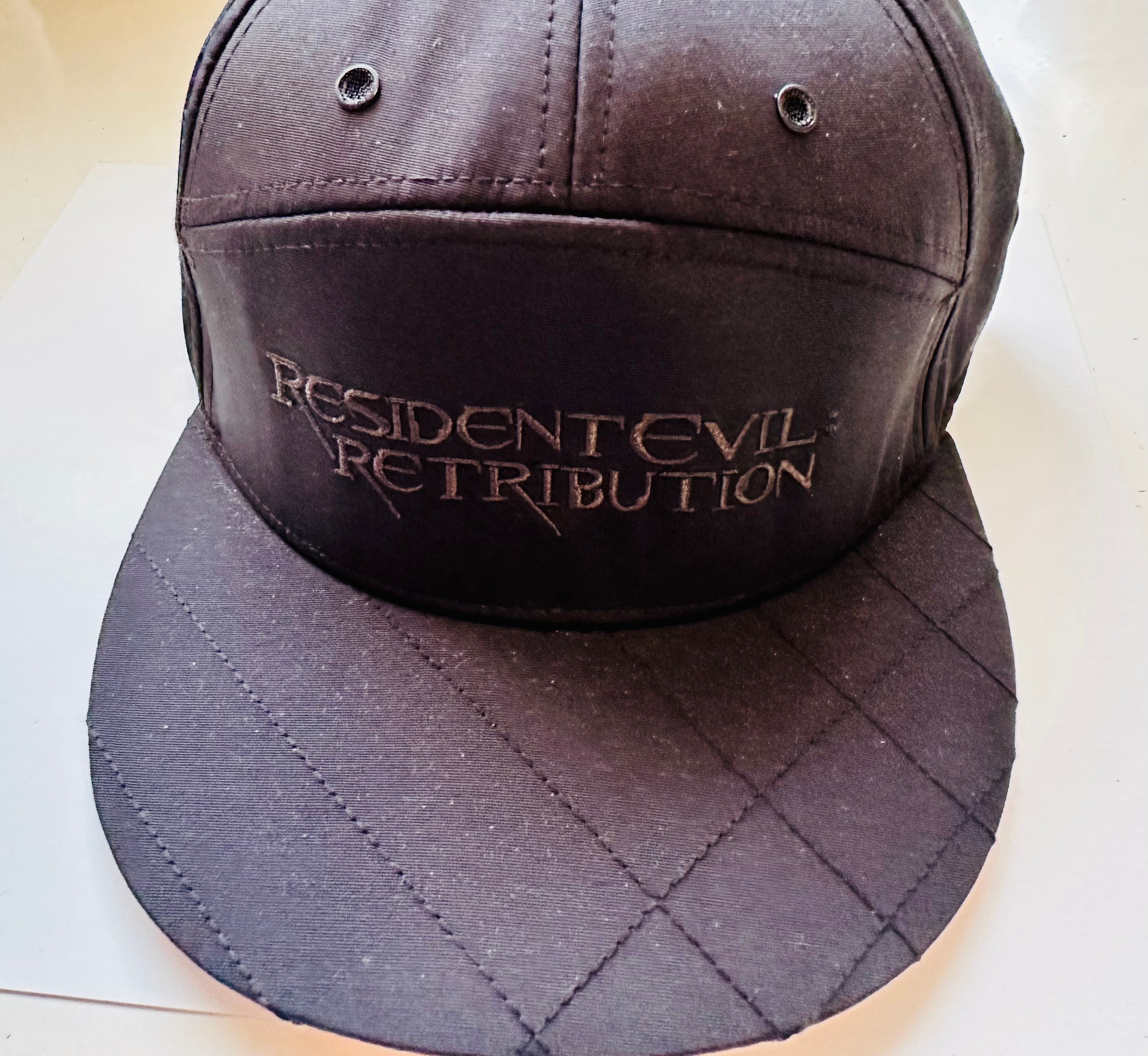 Resident Evil Retribution Movie rare Black snapback limited issue hat