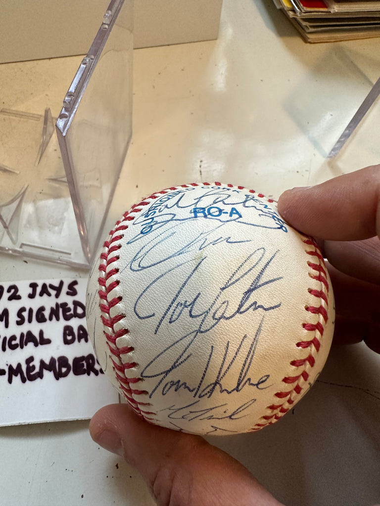 Lot Detail - 1992 Columbus Clippers Autographed Baseball Game