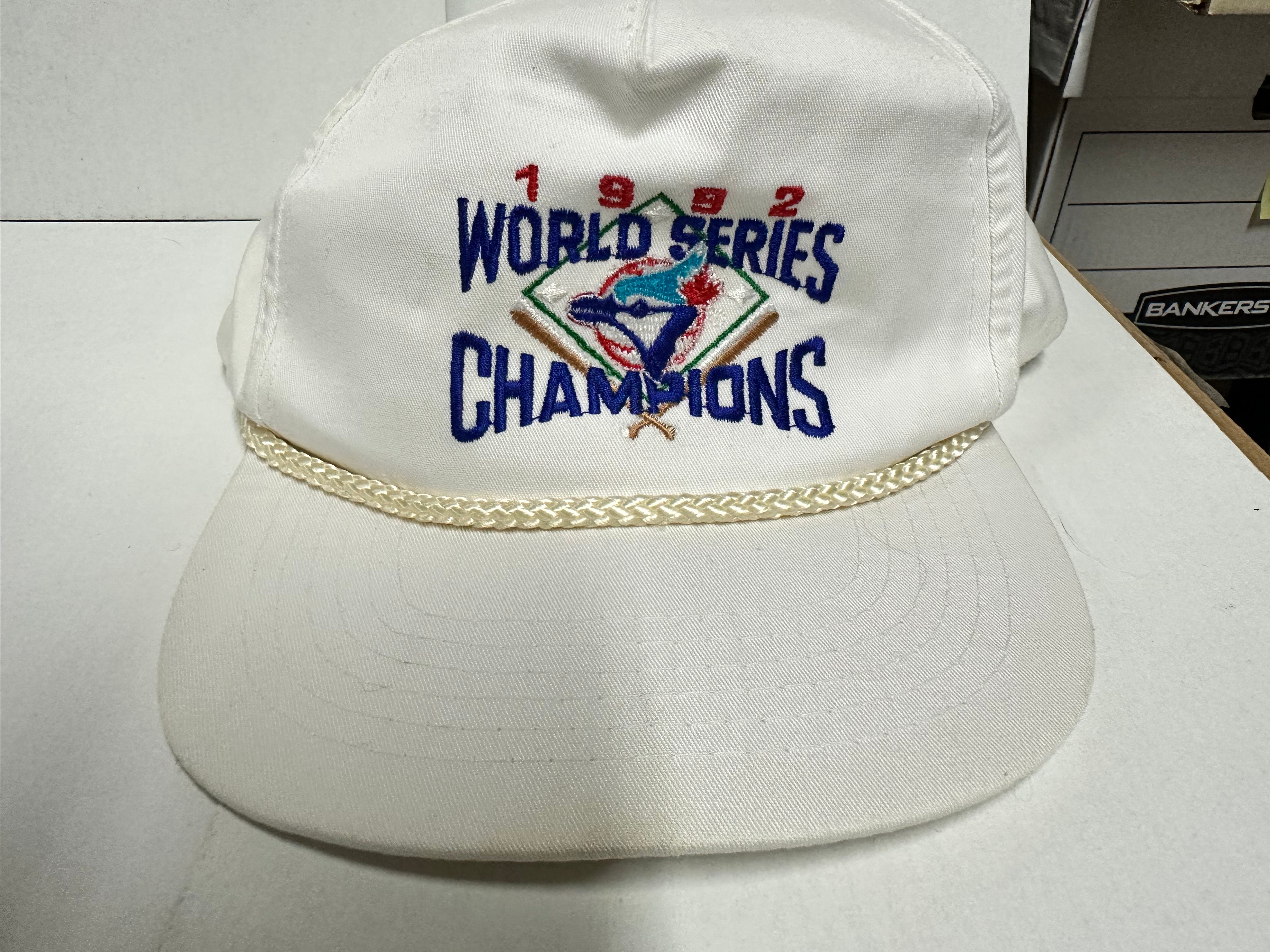 Toronto Blue jays rare World Series baseball hat 1992