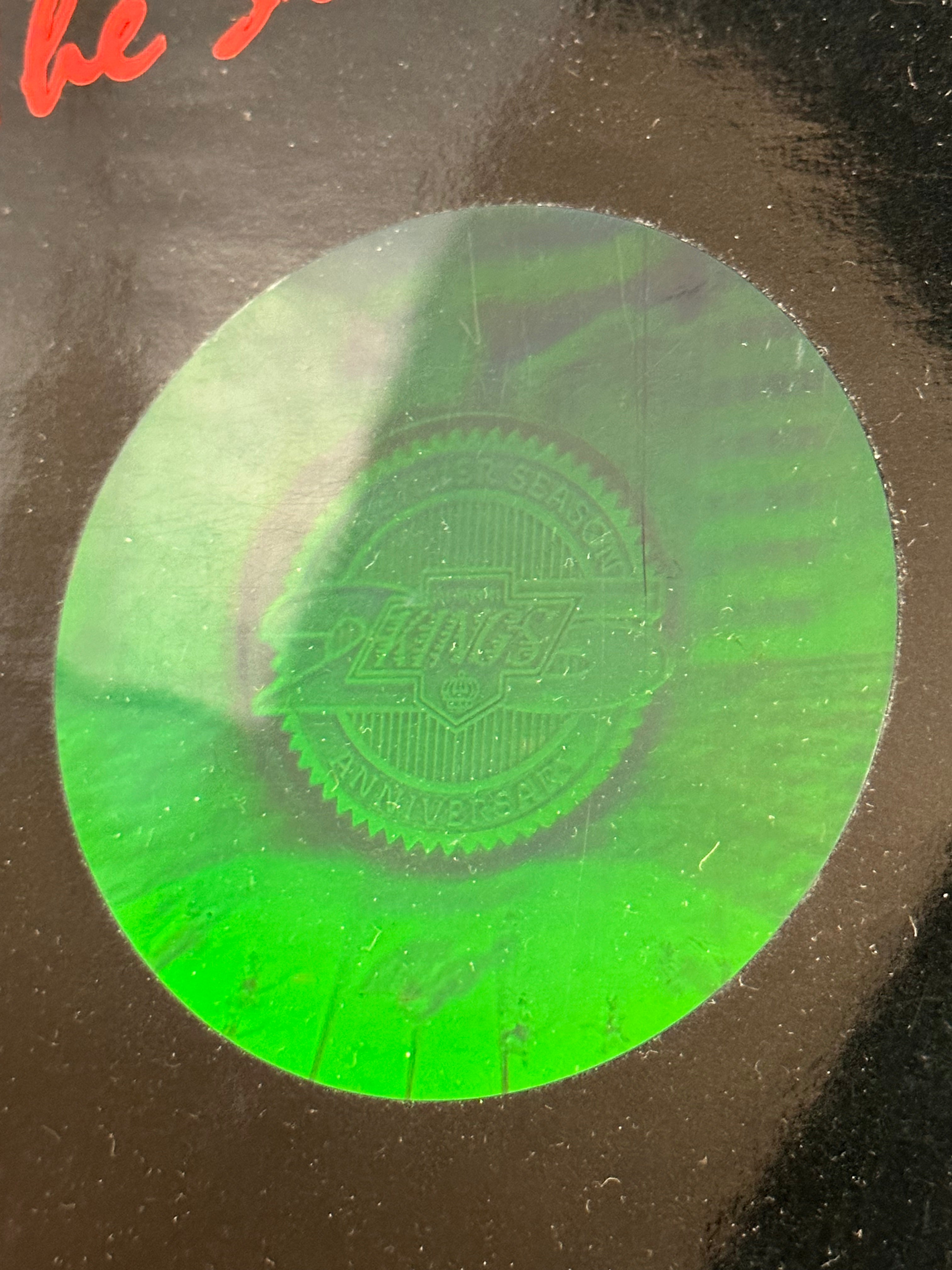 1991-92 LA Kings rare media hockey guide with Gretzky