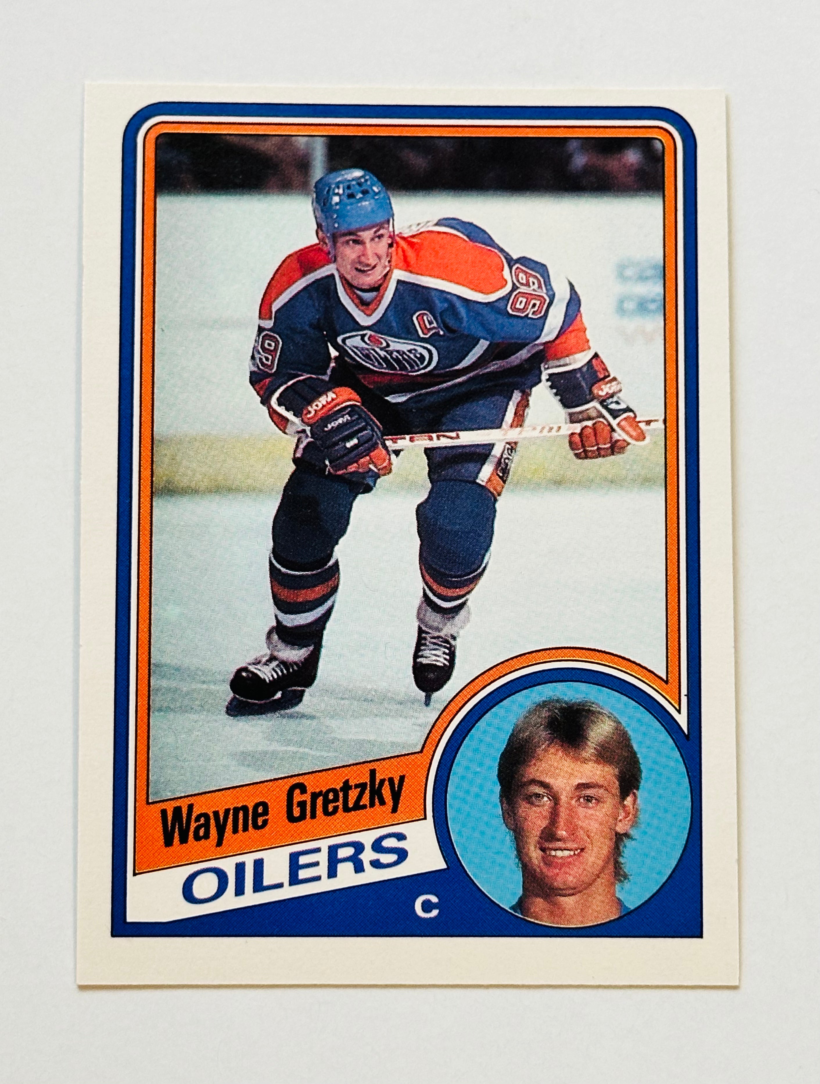 Wayne Gretzky opc high grade hockey card 1984/85