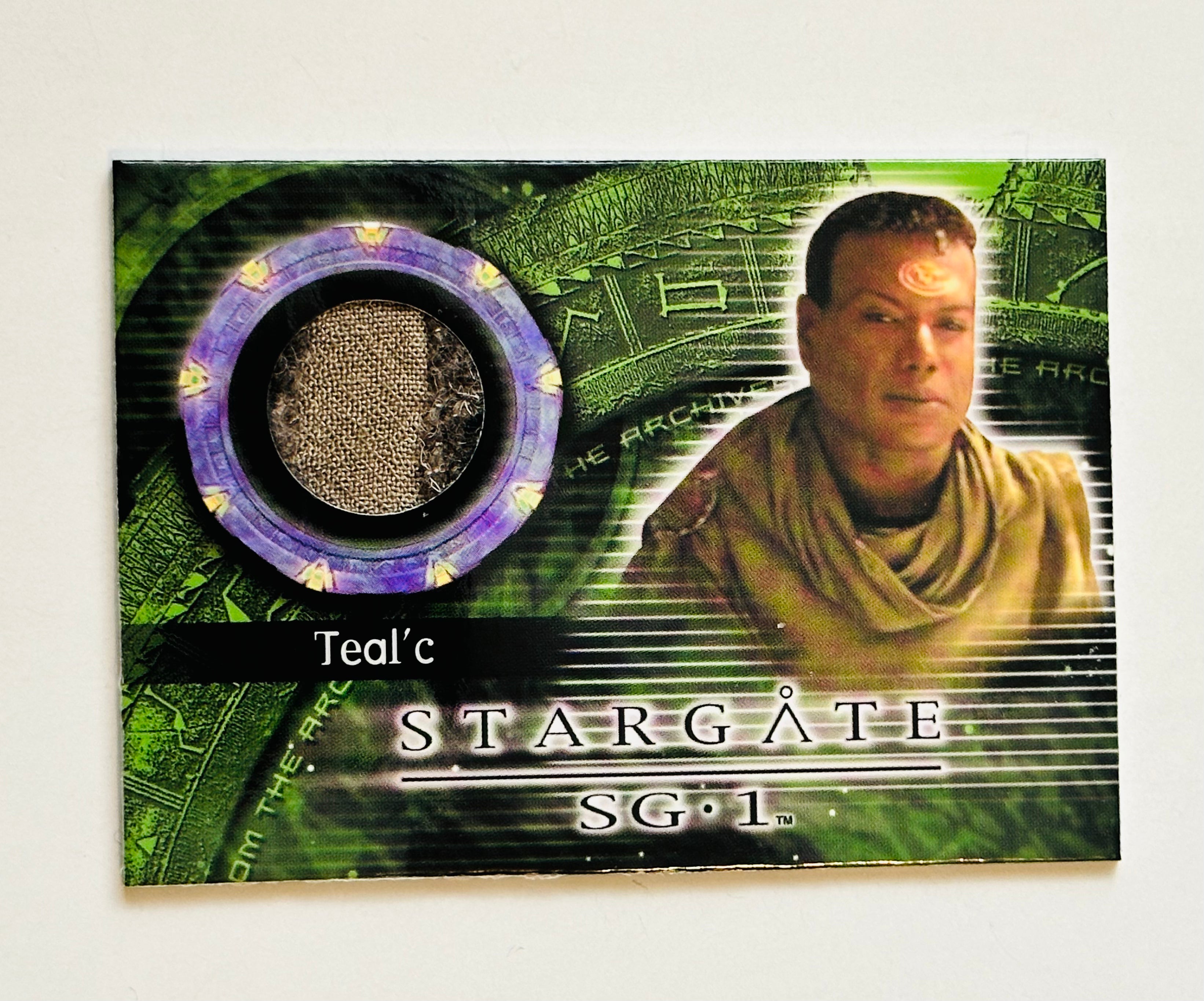 Stargate TV series Christopher Judge rare memorabilia insert card