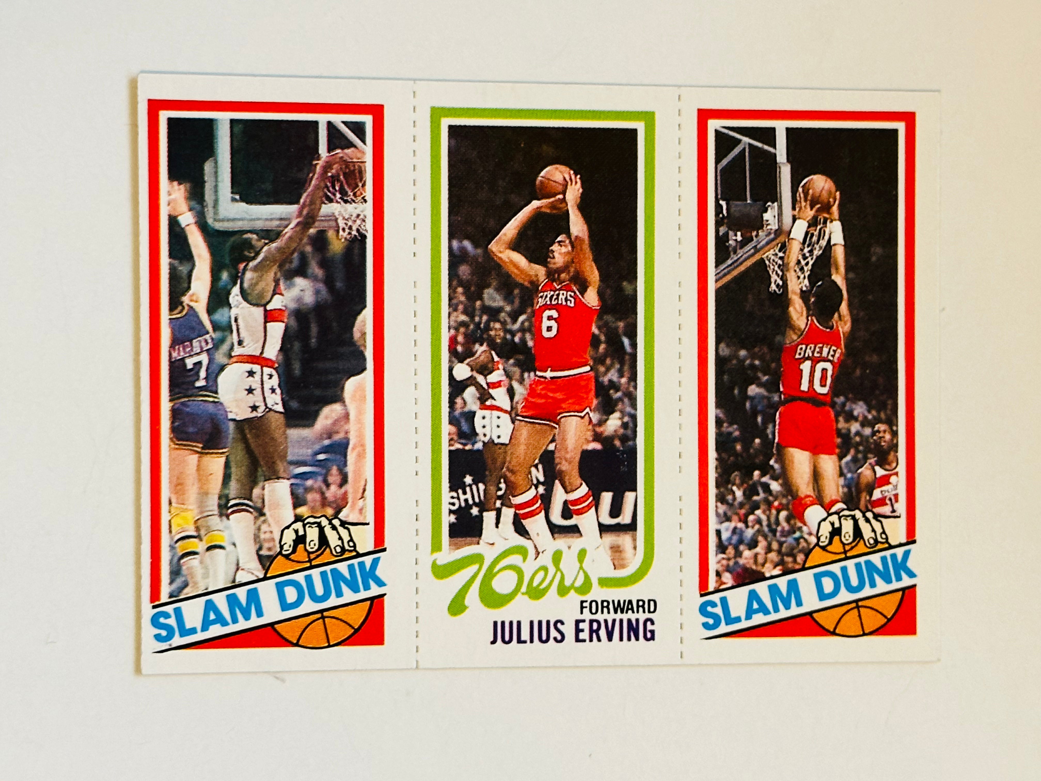 how to grade basketball cards Julius Erving high grade Topps basketball card 1980-81