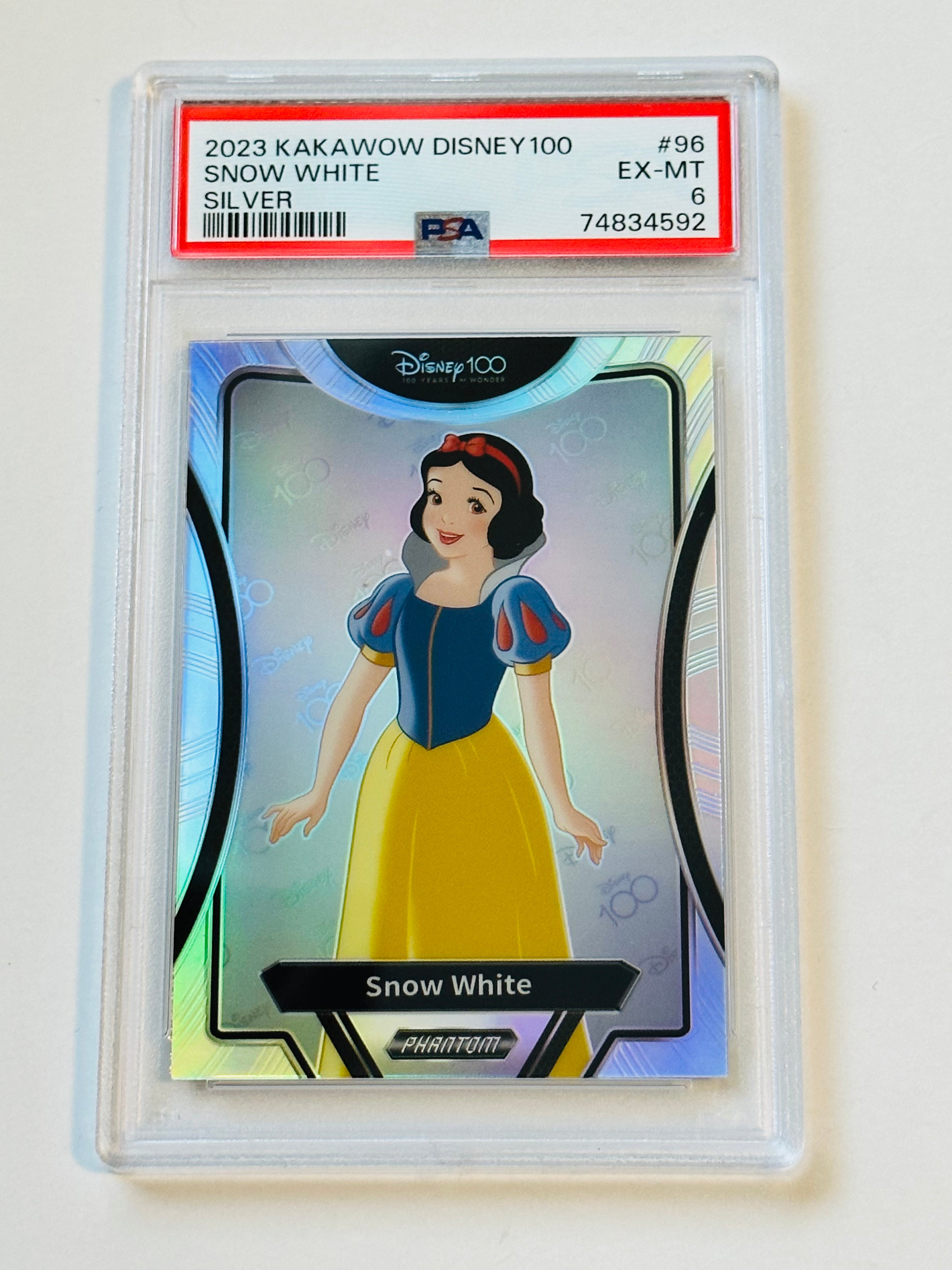 Disney 100 Kakawow Snow White PSA high grade card 2023