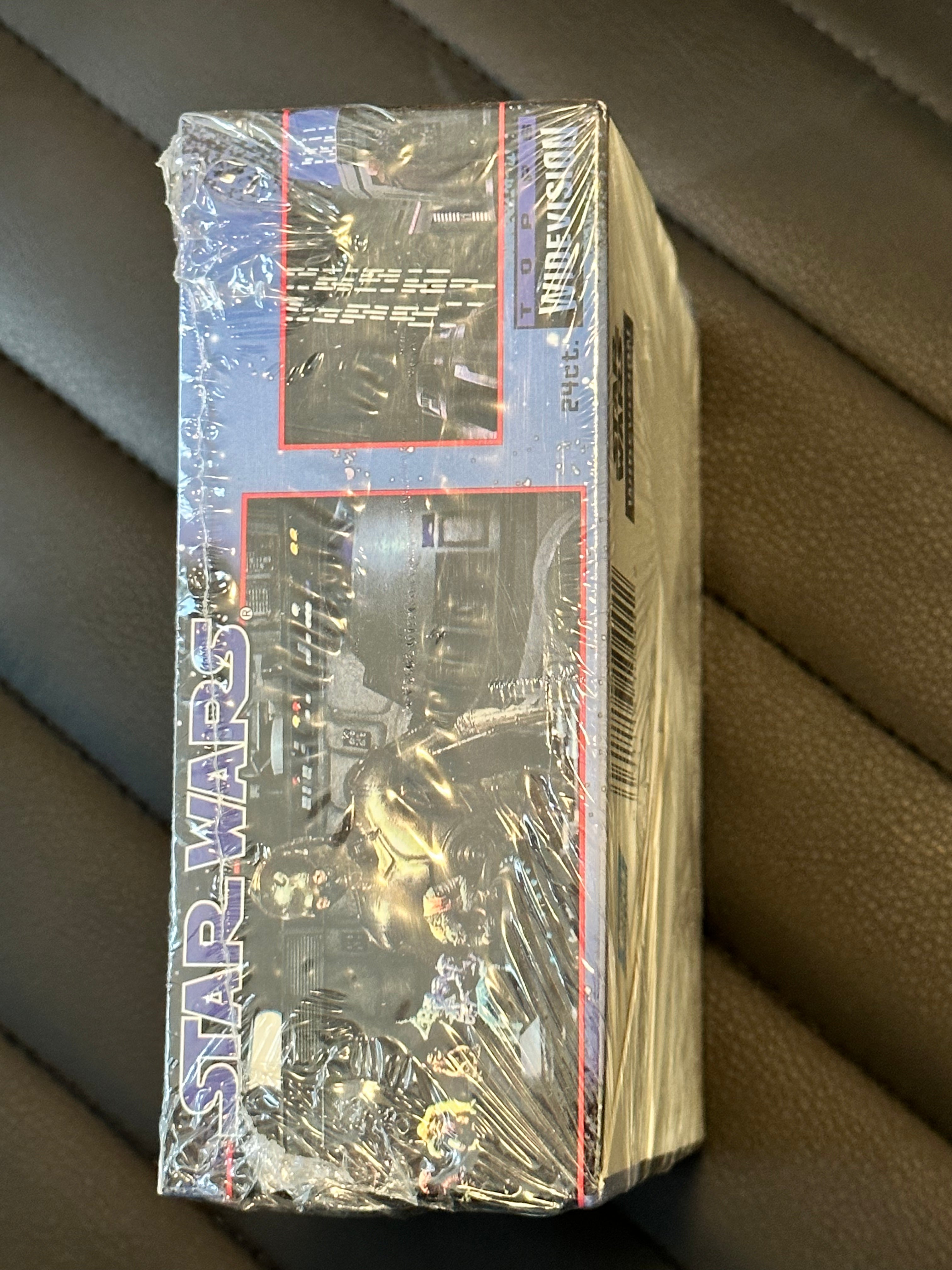 Star Wars widevision factory sealed cards box 1995