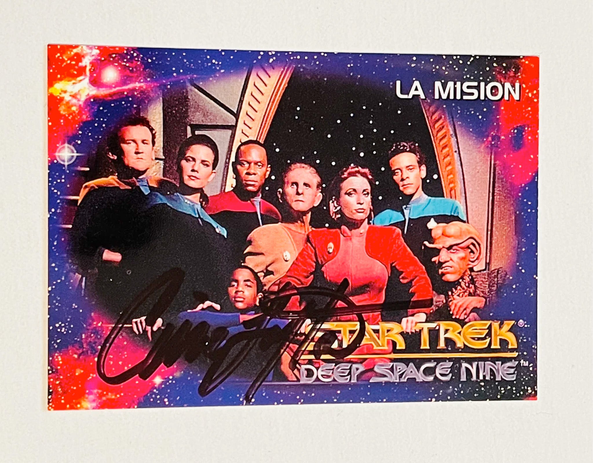 Cirroc Lofton autograph card from Star Trek Deep Space Nine with Certificate of Authenticity