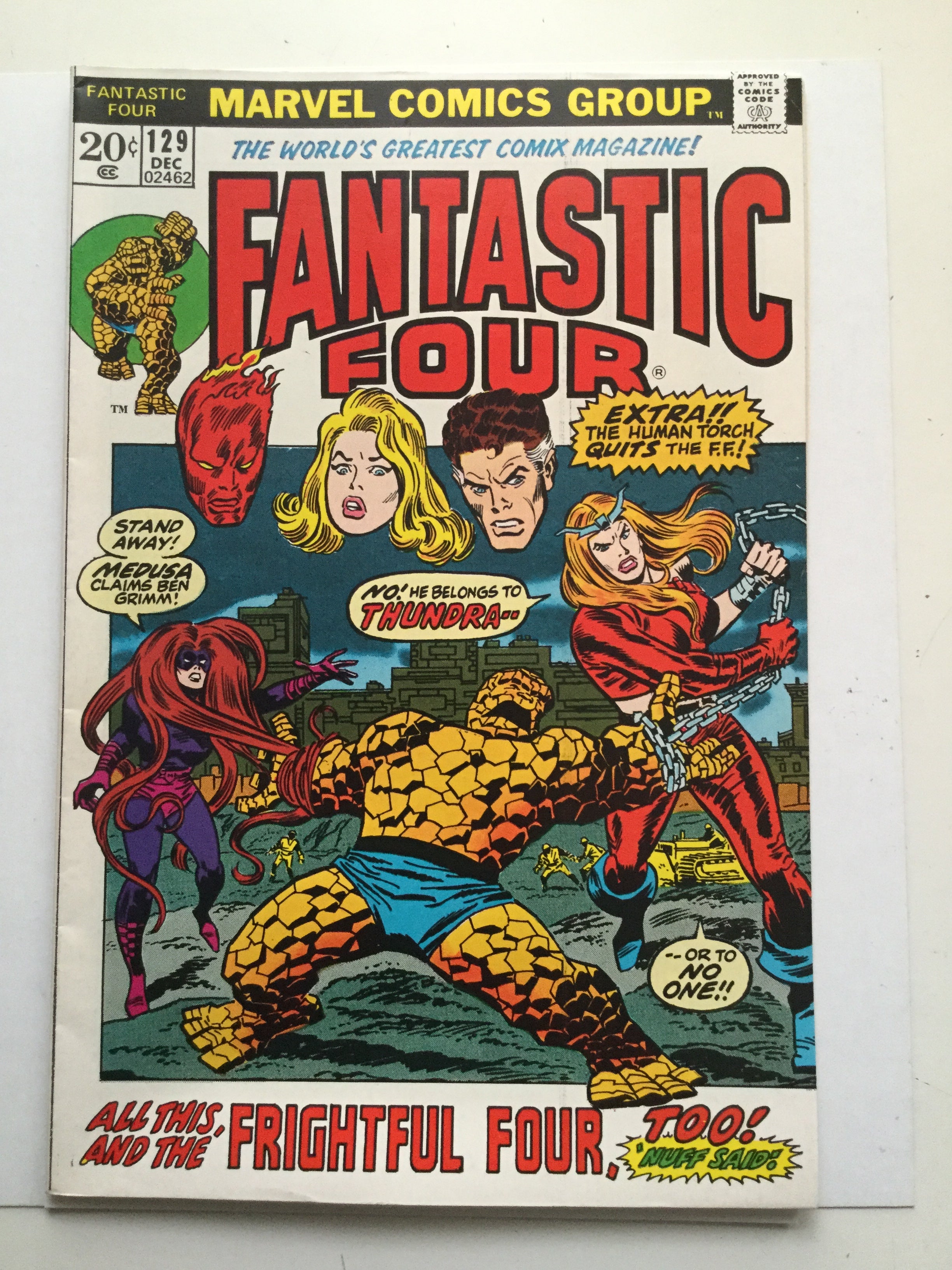 Fantastic Four #129 VF comic book