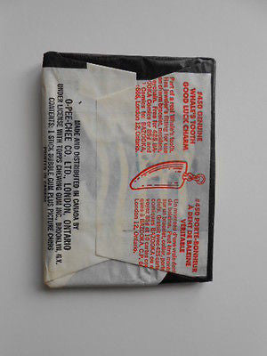 Flags of the World cards rare sealed vintage OPC pack 1970s