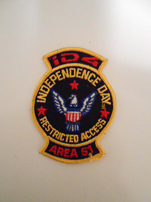 Independence Day rare 3x3 movie patch