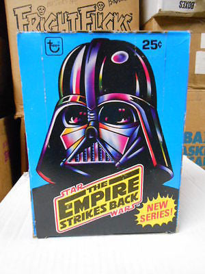 1981 Topps Star Wars Empire Strikes Back Movie series 2 cards unopened box
