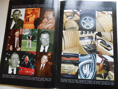 Ferrari cars rare vintage brochure book 1990s