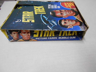Star Trek original series empty display box 1976