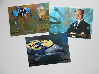 Seaquest TV show rare 3 foil insert cards 1990s