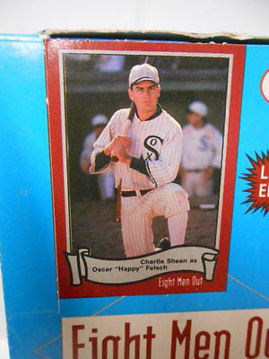 Eight Men Out Charlie Sheen baseball movie cards full box 1988