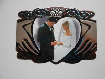 Buffy the Vampire Slayer TV show diecut insert wedding card