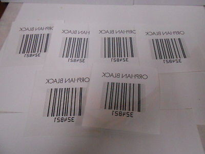 Orphan Black TV show 6 limited issued Tattoos 2014