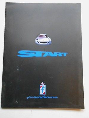 Ferrari Pininfarina car rare limited issued press kit with photo slides 2002