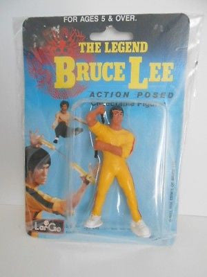 Bruce Lee rare vintage sealed in pack toy 1983