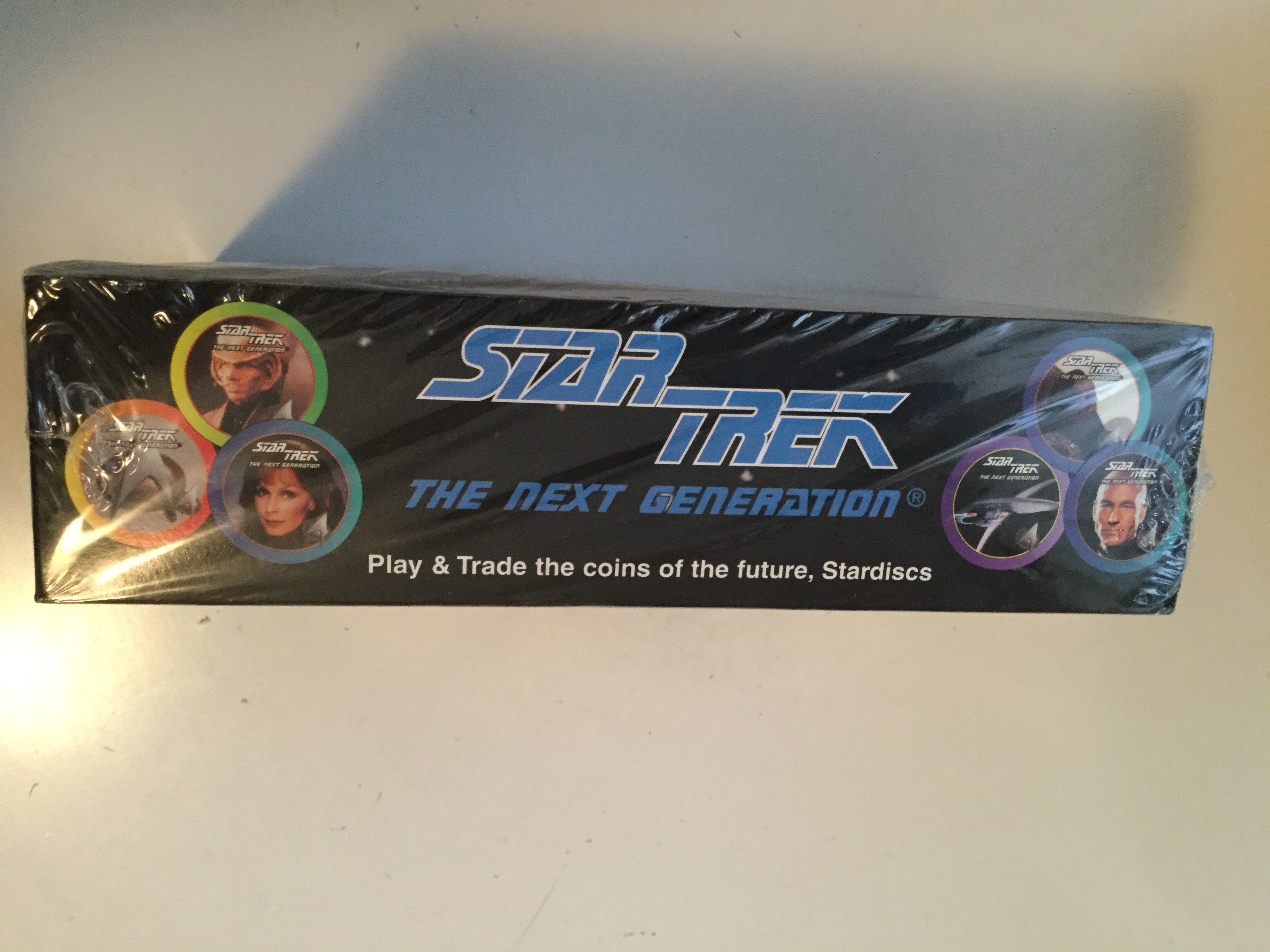 Star Trek Next Generation Rare Stardisc full box 1980s