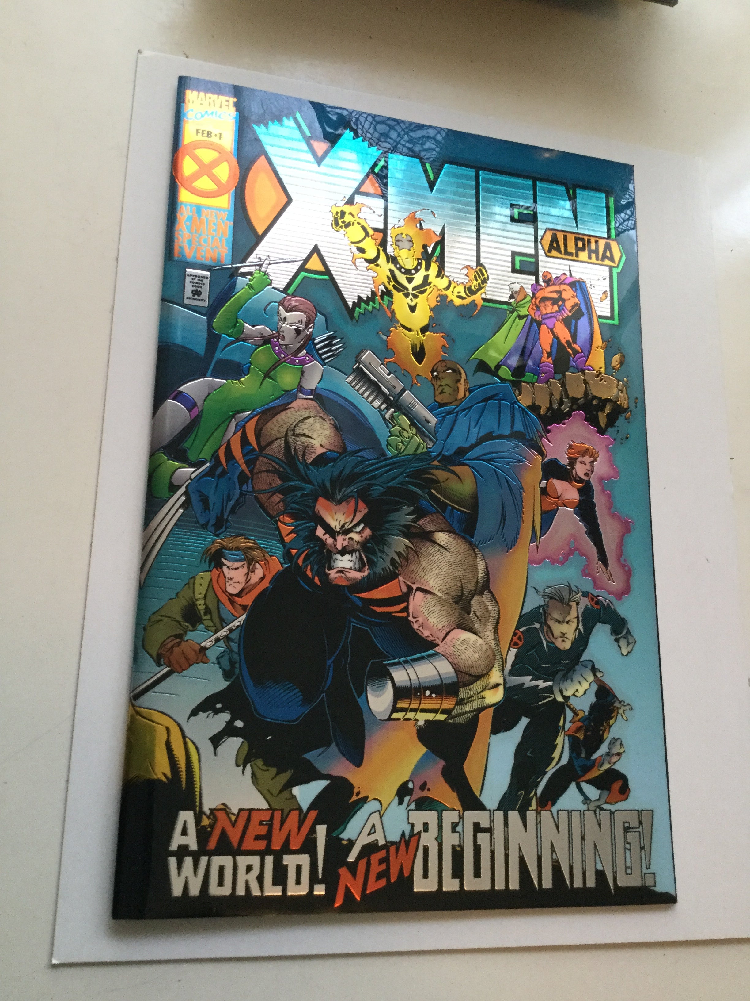 X-Men Alpha foil cover rare comic book