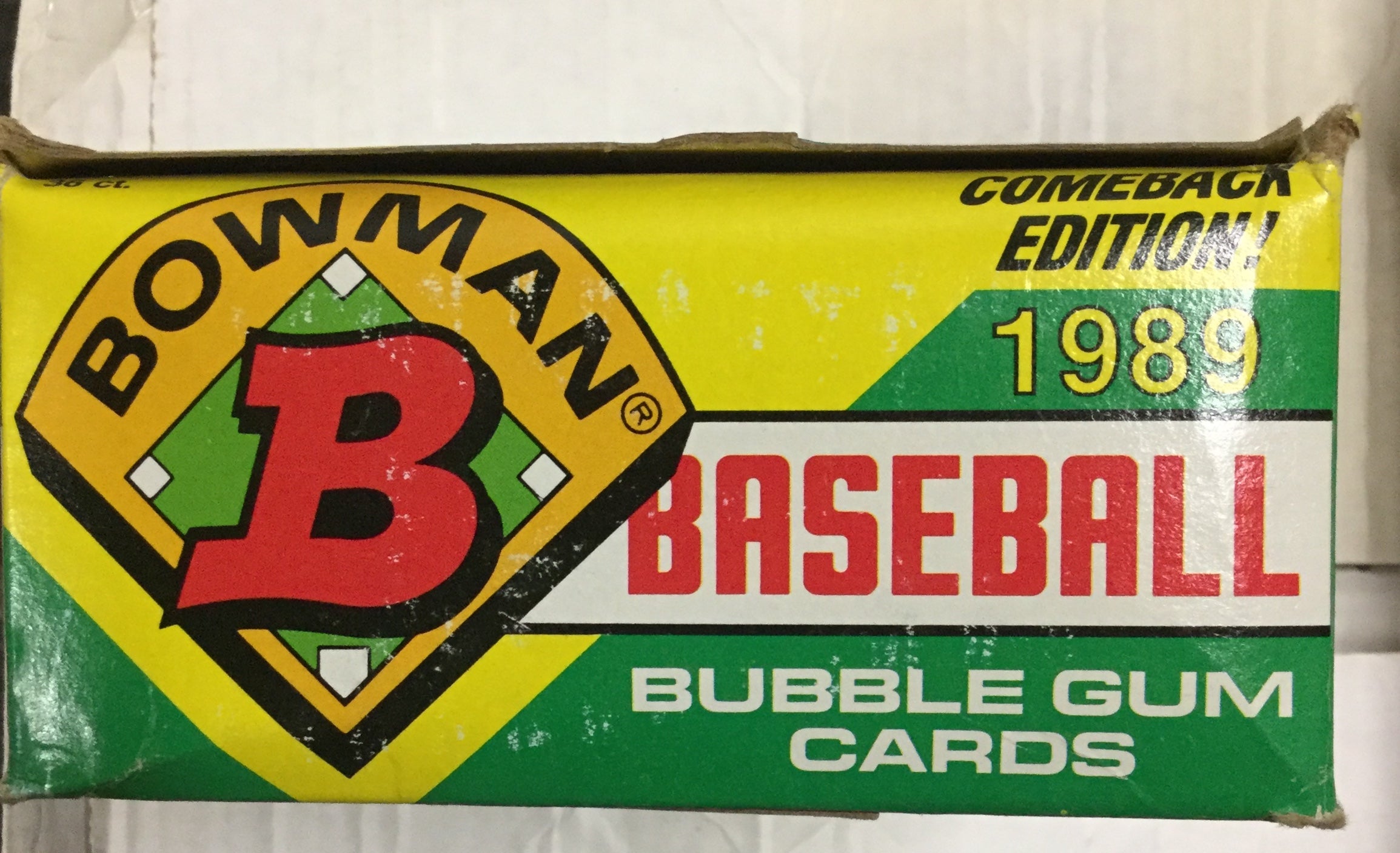 Bowman Baseball cards 36 packs box 1989